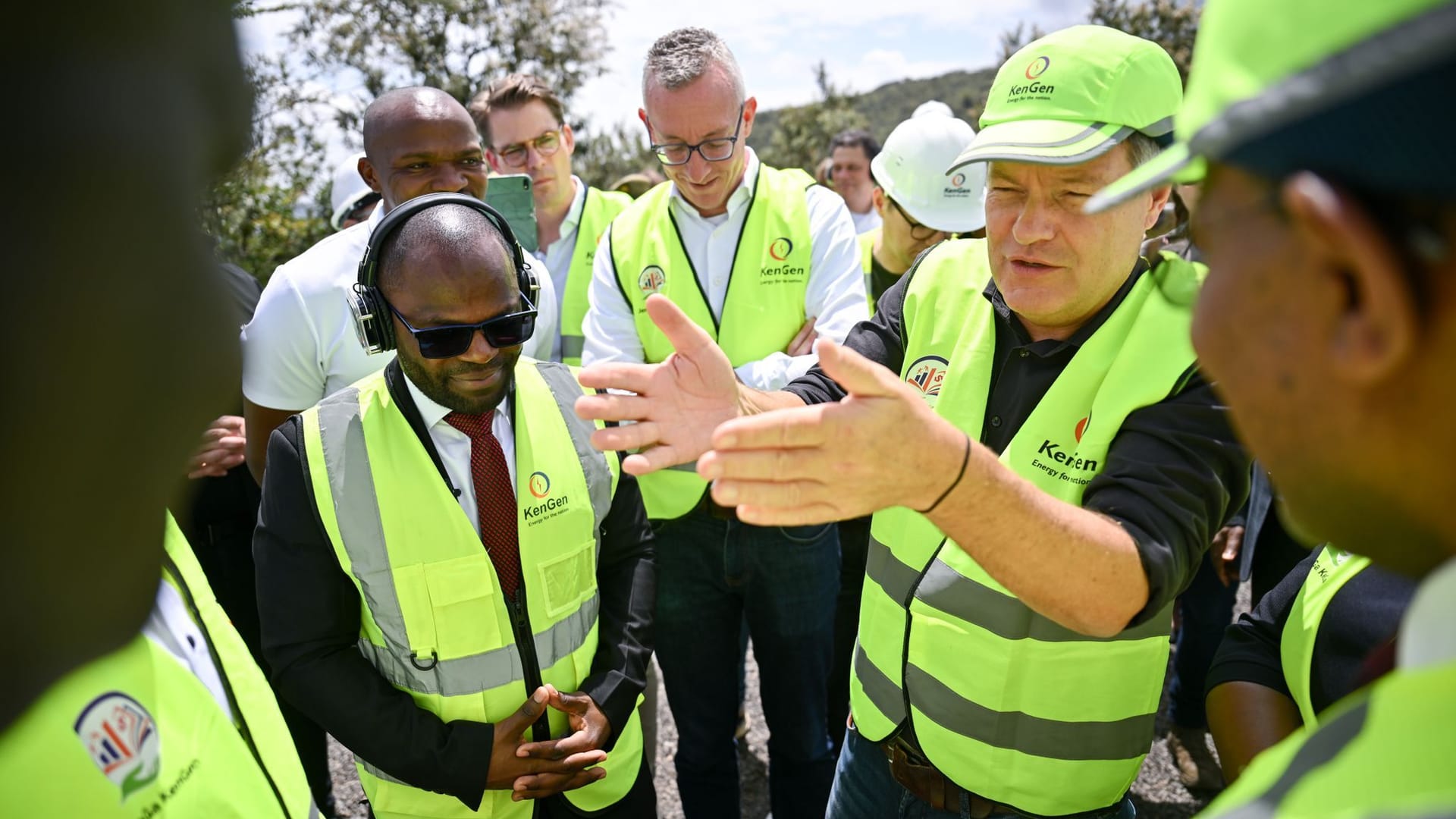 Bundeswirtschaftsminister Habeck in Kenia