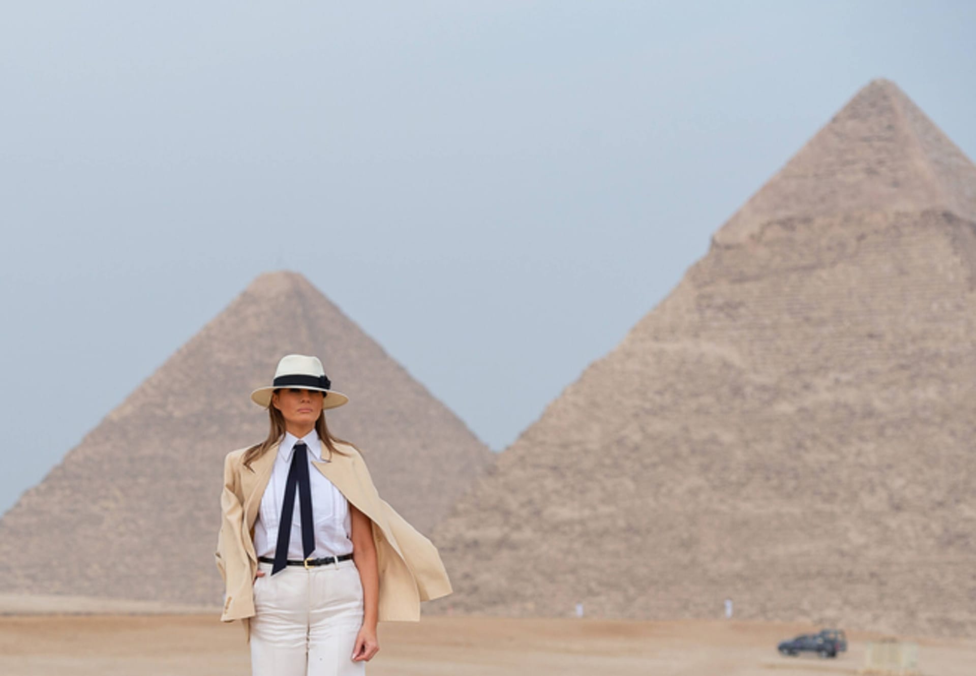 Melania Trump 2018 in Kairo