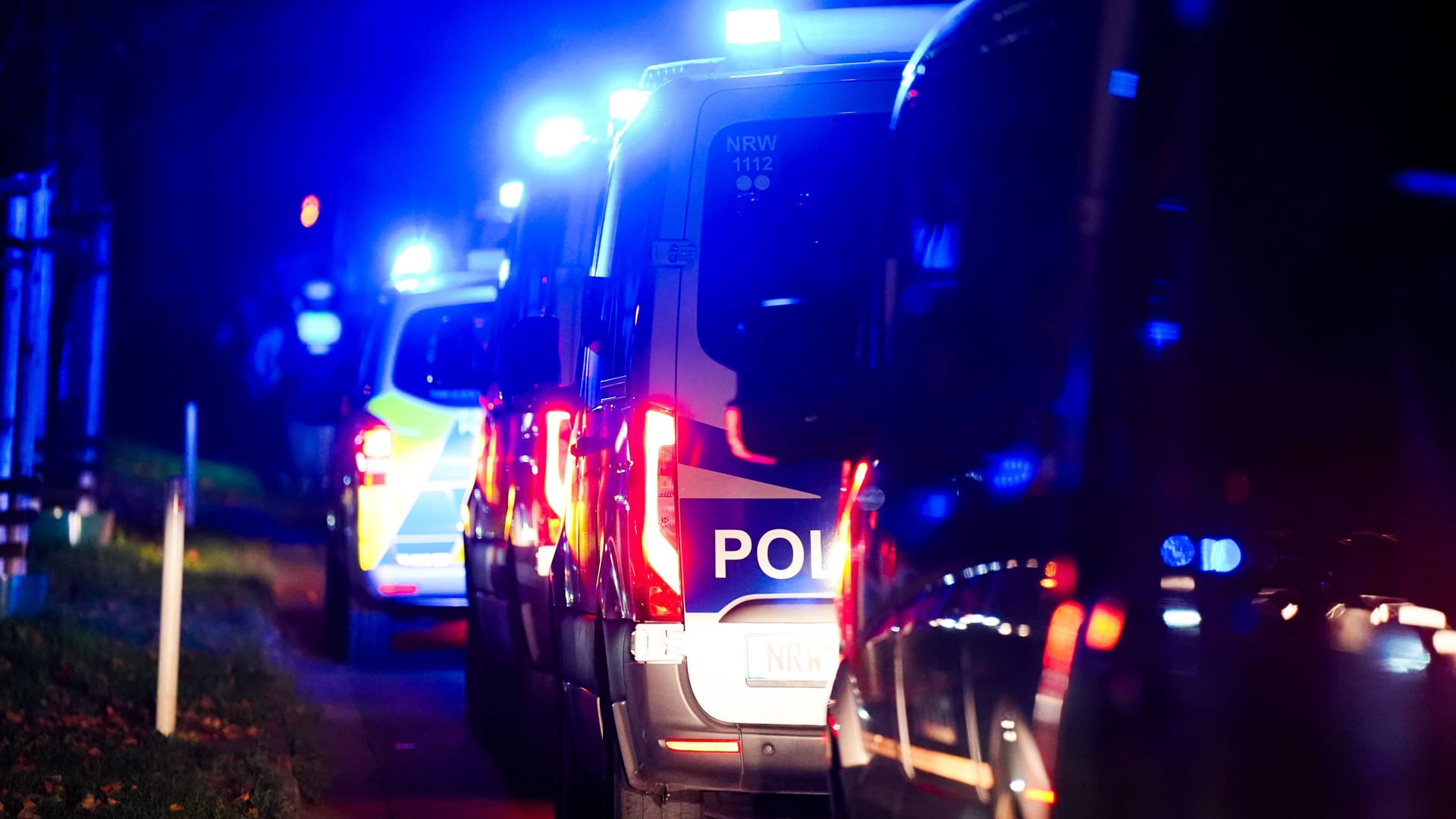 Einsatzwagen der Polizei in NRW. (Symbolfoto)