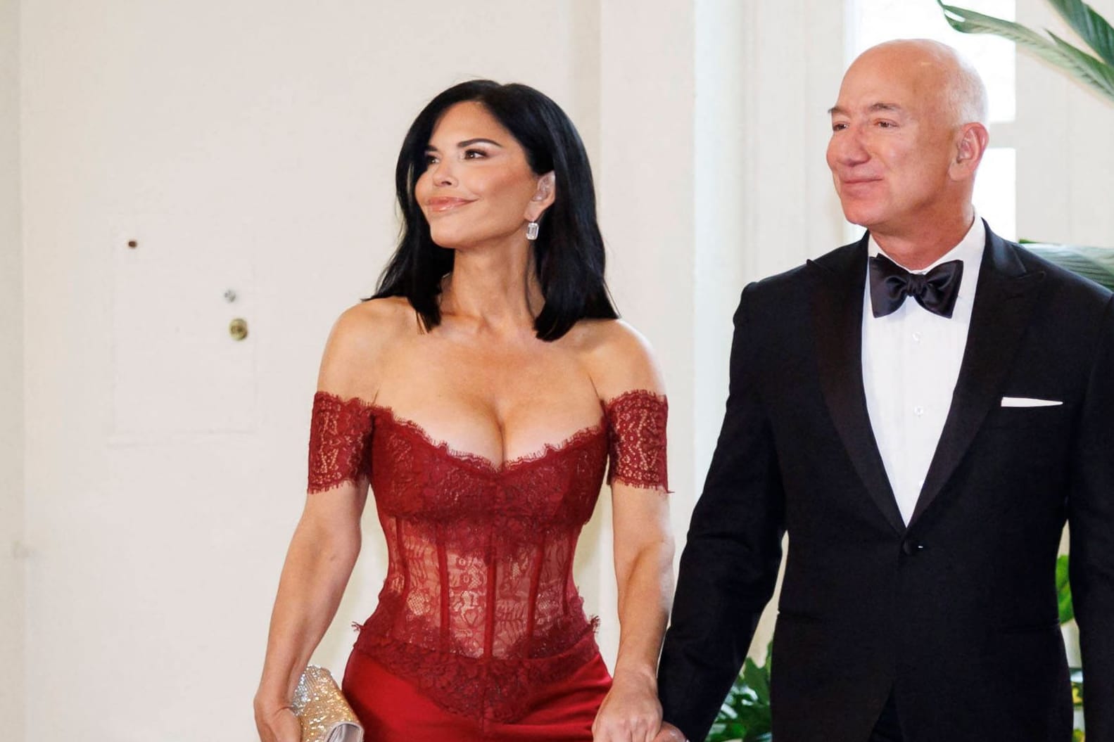 Jeff Bezos mit Lauren Sánchez: Die beiden geben sich noch dieses Jahr das Jawort.