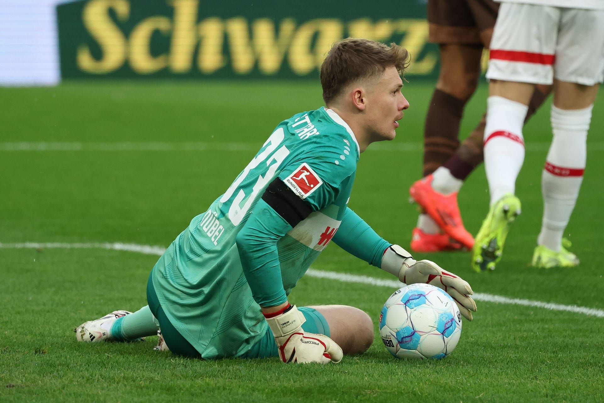 Alexander Nübel rettete den VfB vor dem 0:2 vom Punkt.