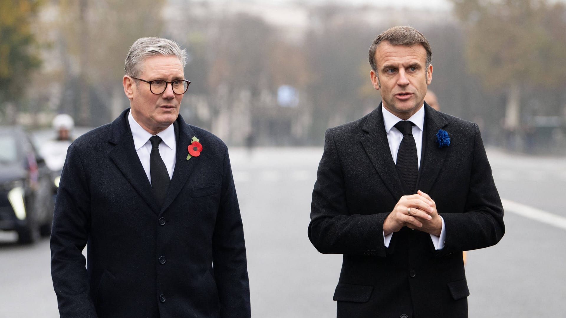 Was planen diese beiden Herren? Britischer Premier Keir Starmer (l.) und Frankreichs Präsident Emmanuel Macron.