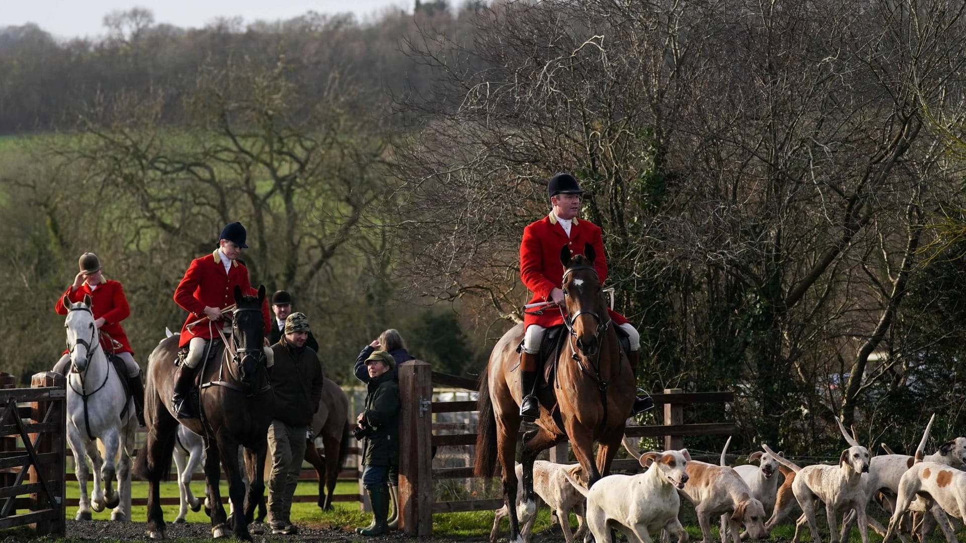 Boxing Day-Jagd in Großbritannien