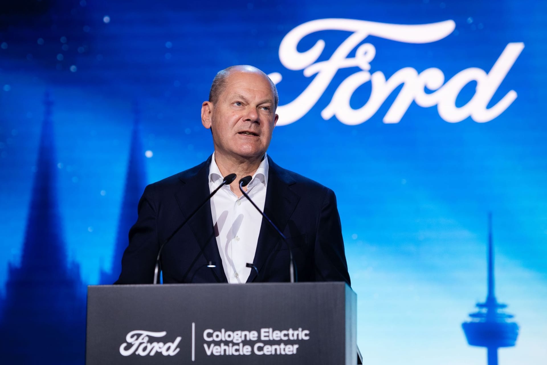 Scholz bei Ford 2023