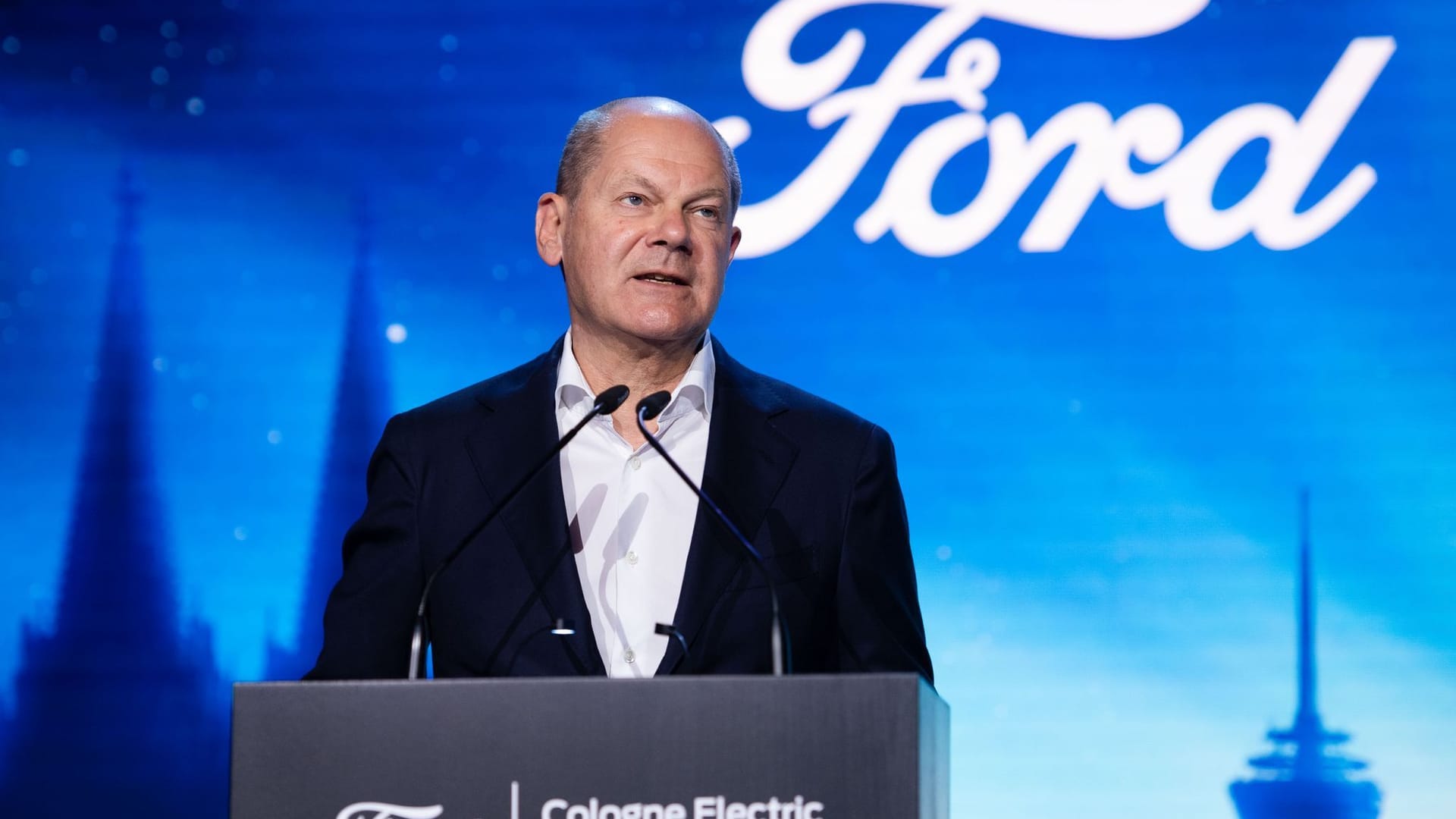 Scholz bei Ford 2023