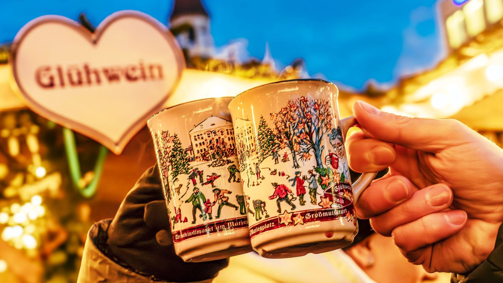 Glühwein: Der heiße Wein zählt zu den beliebtesten Getränken auf dem Weihnachtsmarkt.