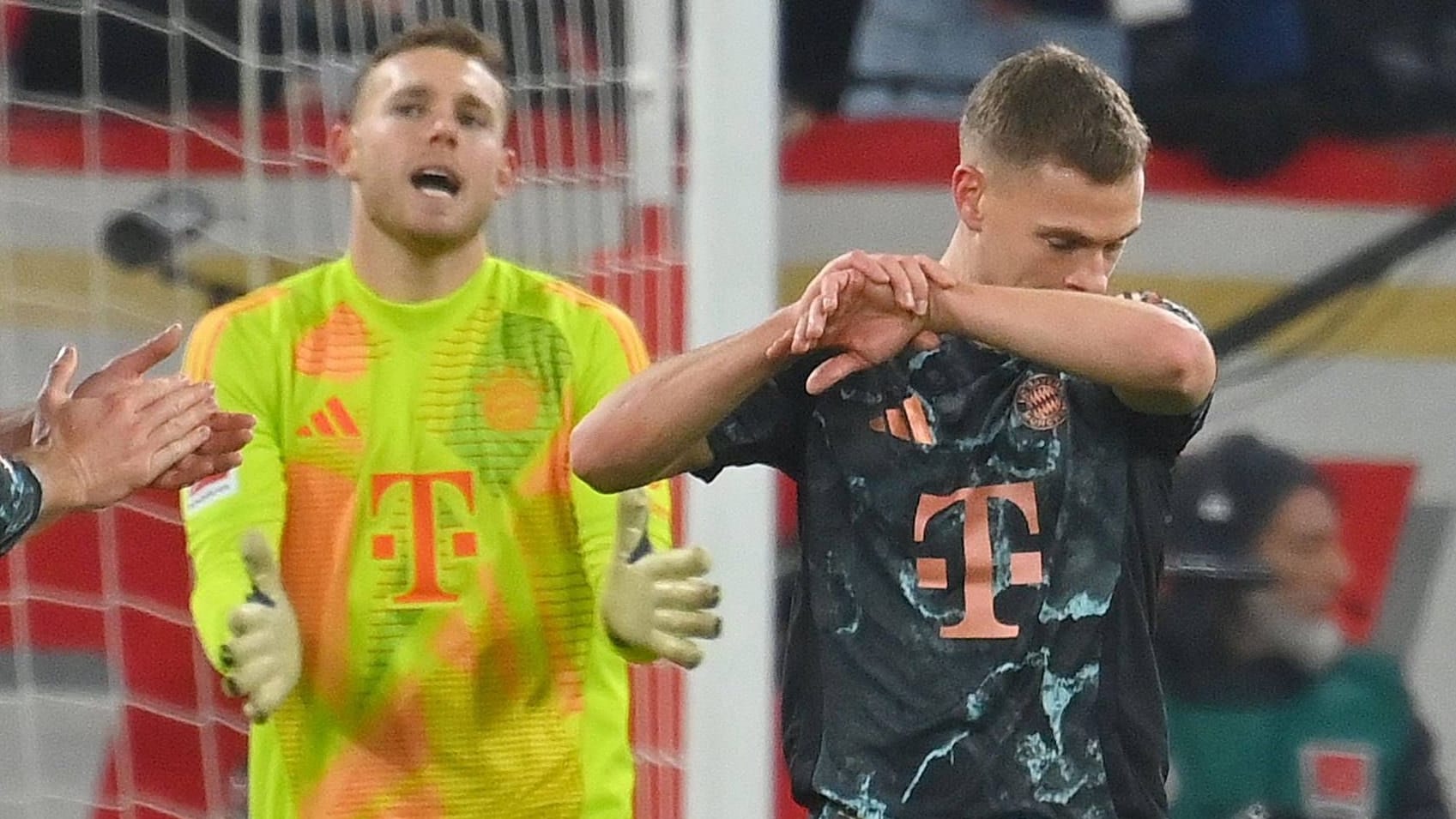 Joshua Kimmich: Der Kapitän der Nationalmannschaft sieht den FC Bayern an einem gefährlichen Punkt angekommen.