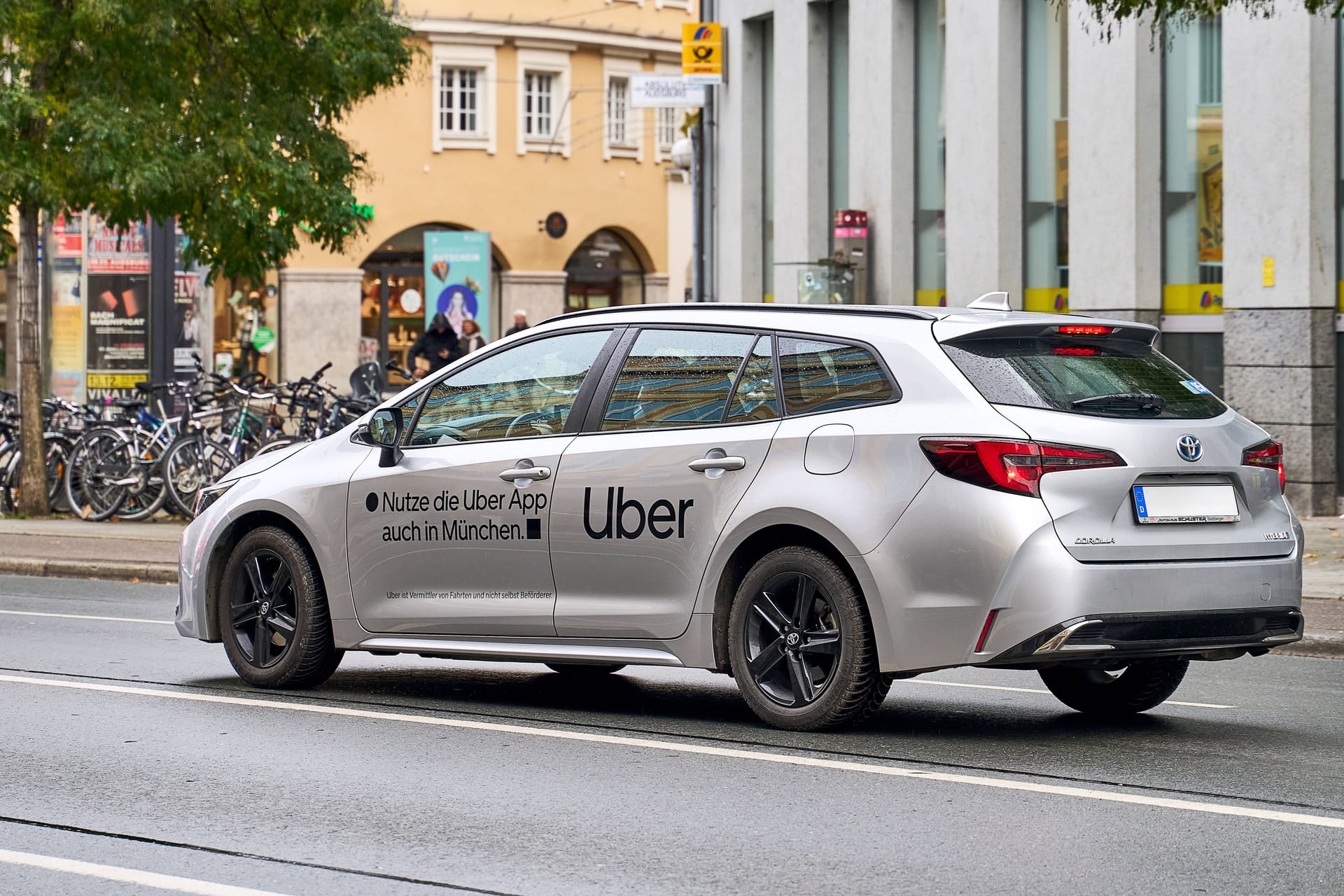 Ein Fahrzeug von Uber (Symbolbild):