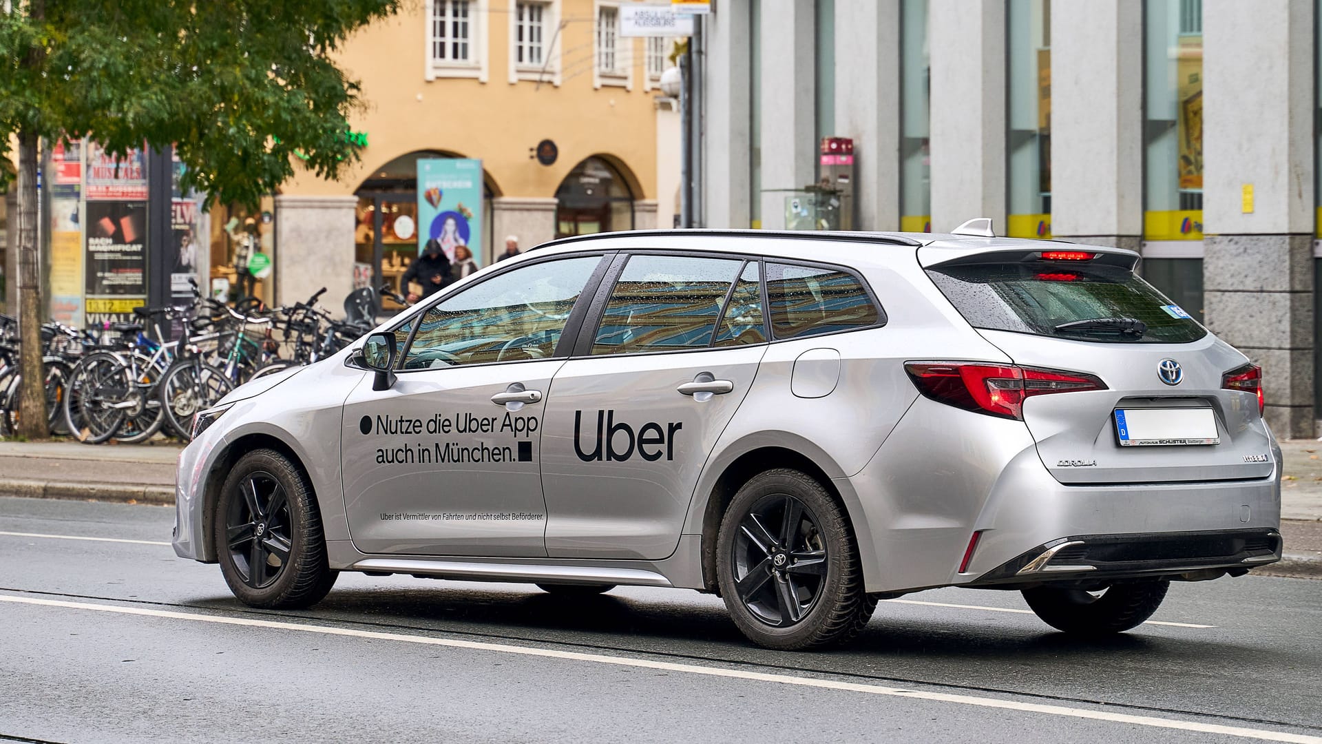 Ein Fahrzeug von Uber (Symbolbild):