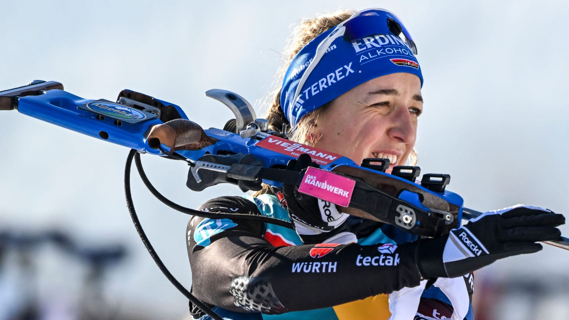 Franziska Preuß: Sie hat in Hochfilzen im Sprint überzeugt.