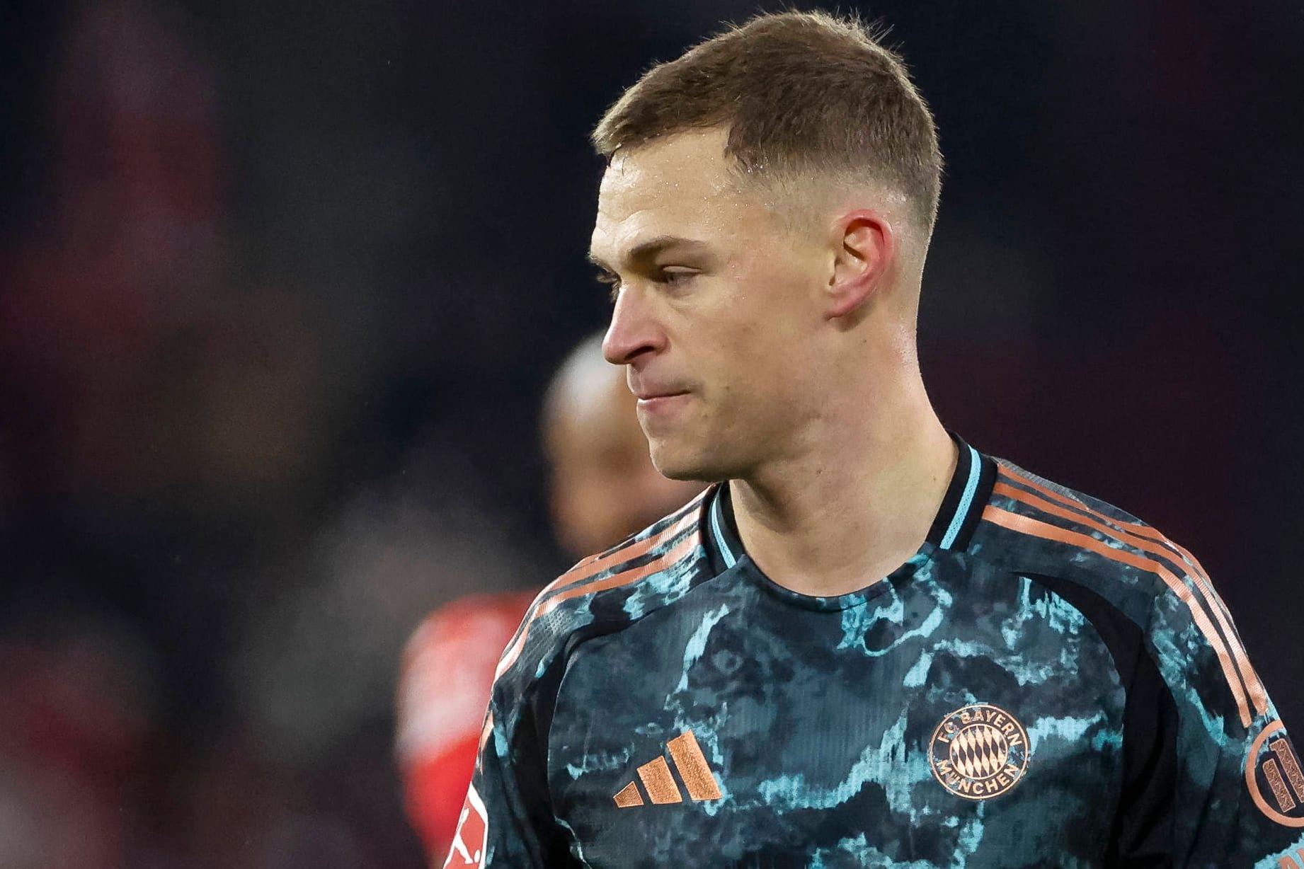 Joshua Kimmich: Der Kapitän der Nationalmannschaft sieht den FC Bayern an einem gefährlichen Punkt angekommen.