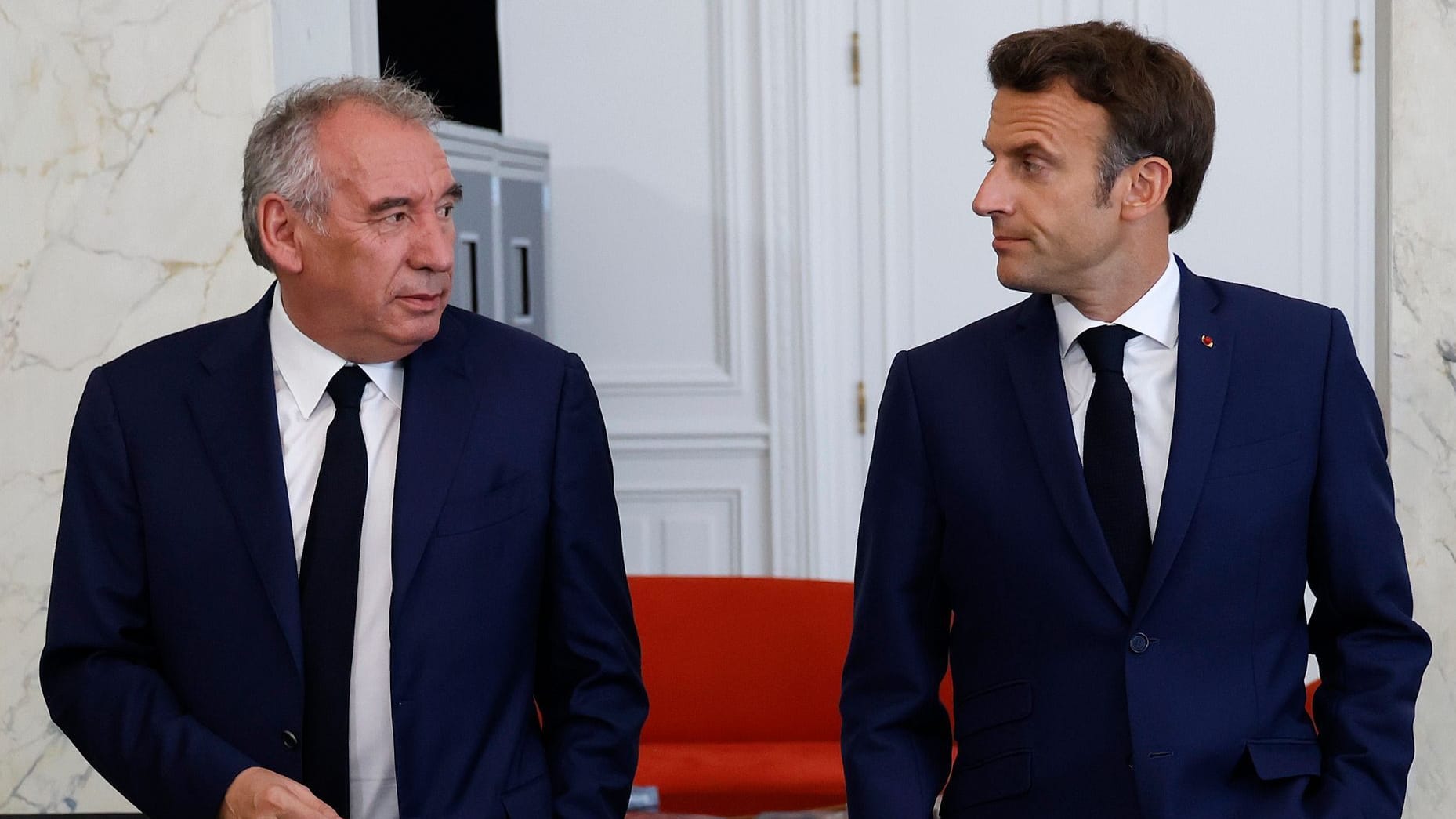 Premier Bayrou und Präsident Macron