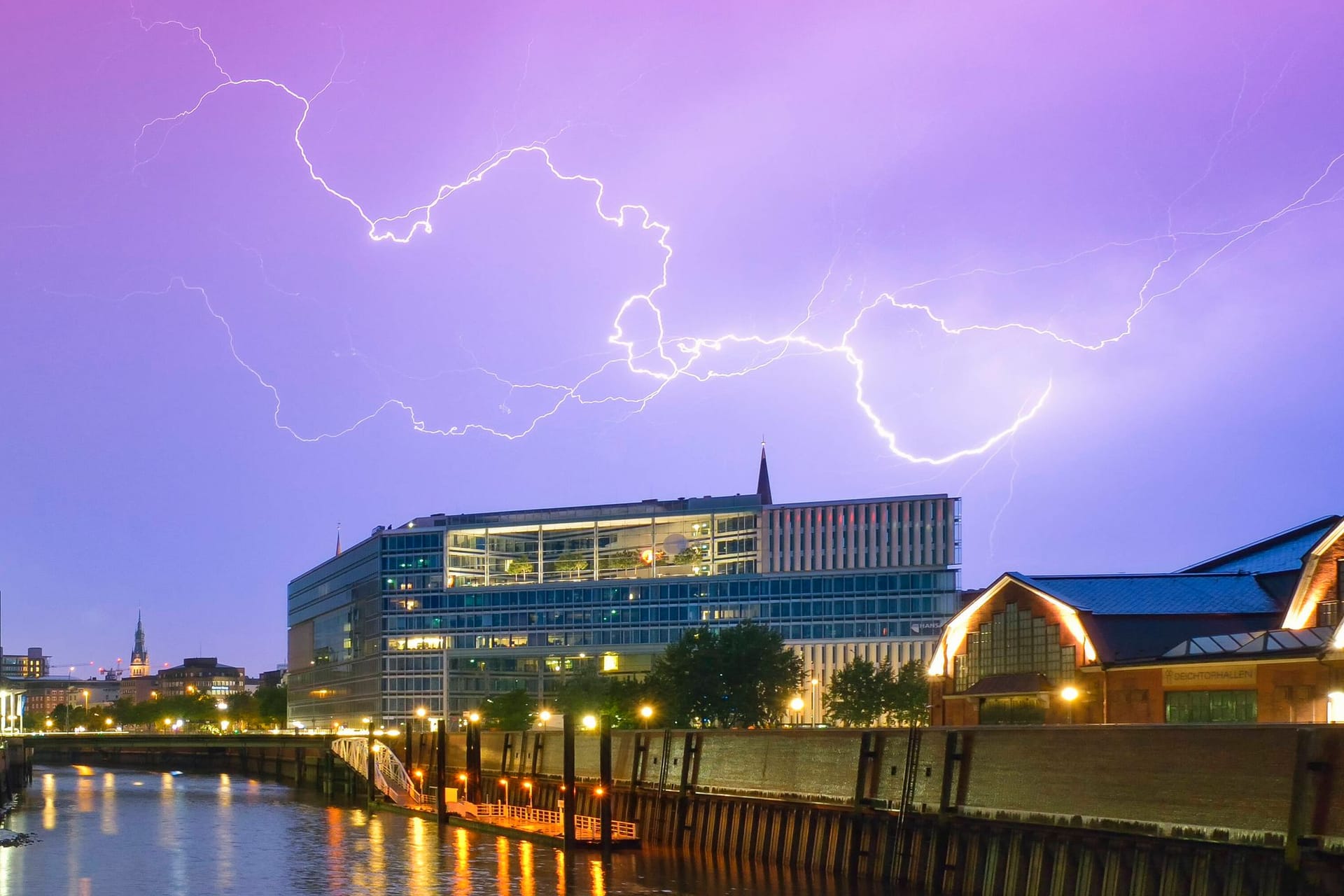 Gewitter an der Ericusspitze. (Archivfoto)