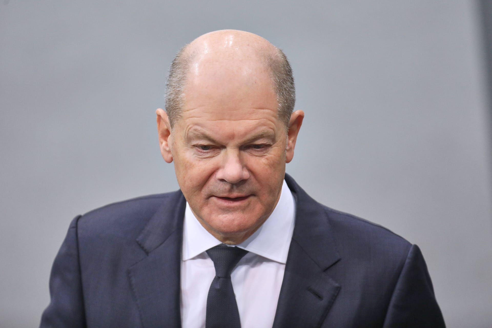 Olaf Scholz im Bundestag. Beim Thema Syrien wurde der Kanzler nun innovativ.