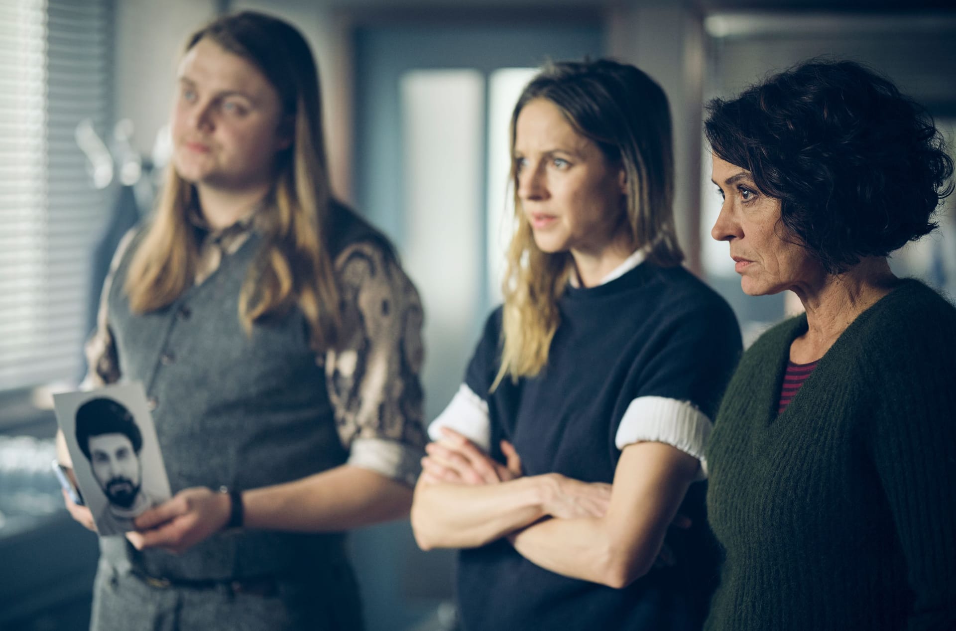 Dienstälteste Odenthal: Ihre Kollegen Johanna und Nico sind deutlich jünger als sie.