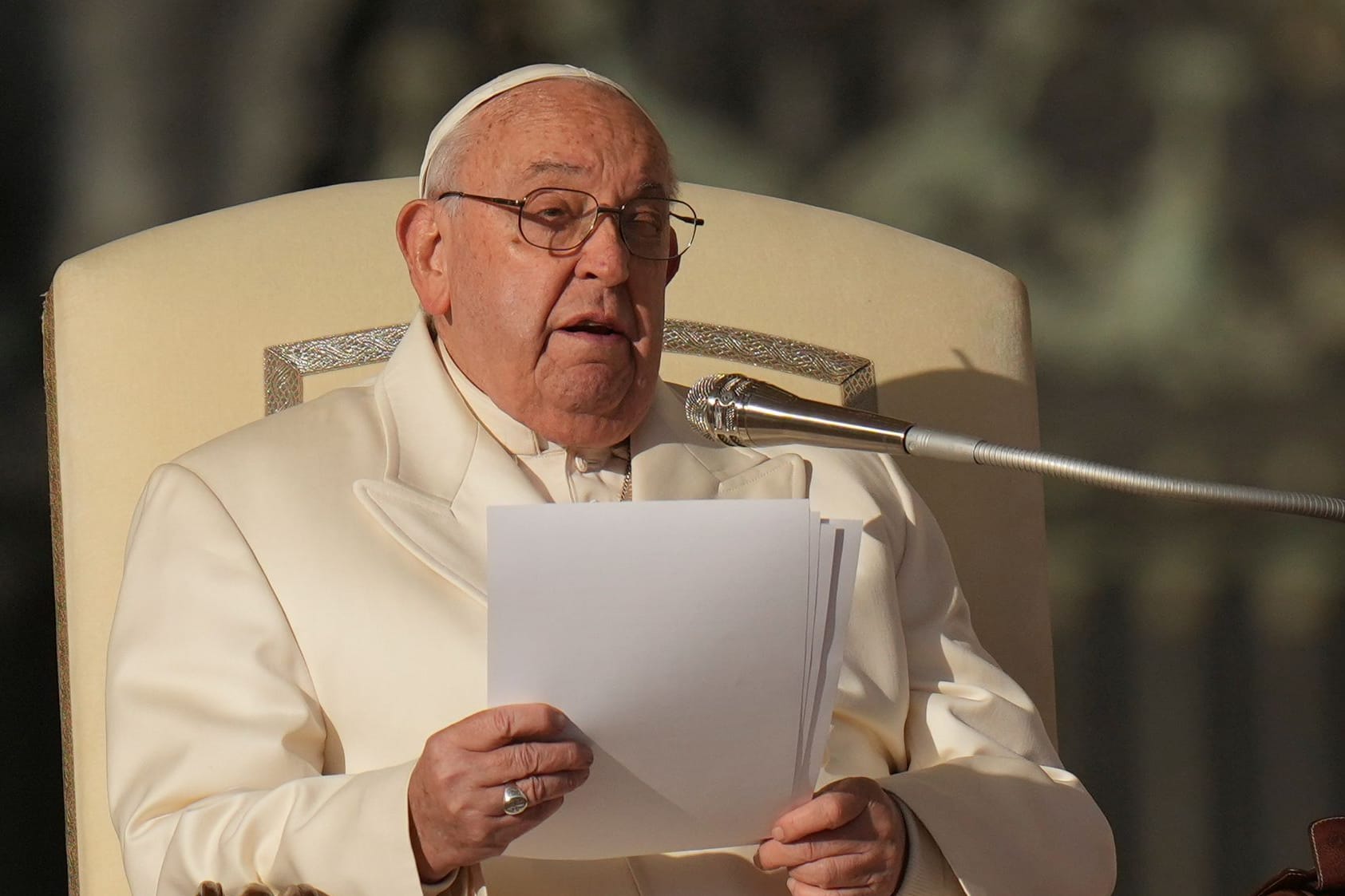 Papst Franziskus: Weltweit bangen die Gläubigen um seine Gesundheit.