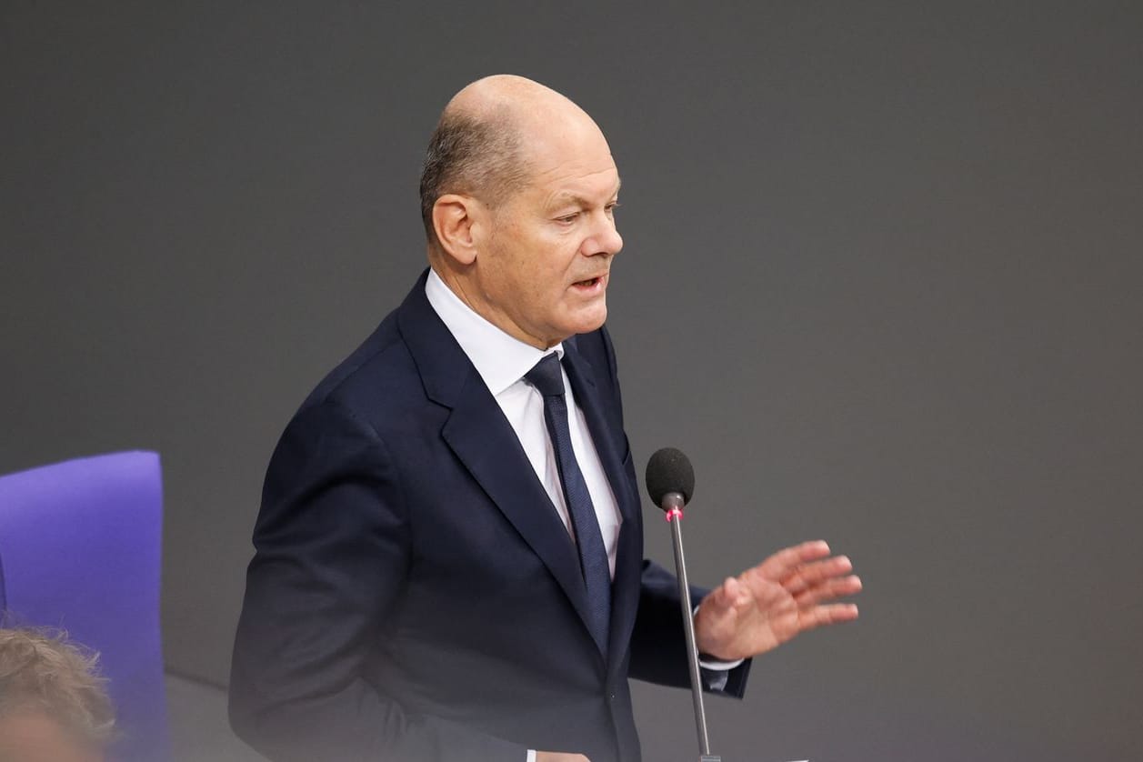 Olaf Scholz: Der Bundeskanzler regiert derzeit eine Minderheitsregierung aus SPD und Grünen.