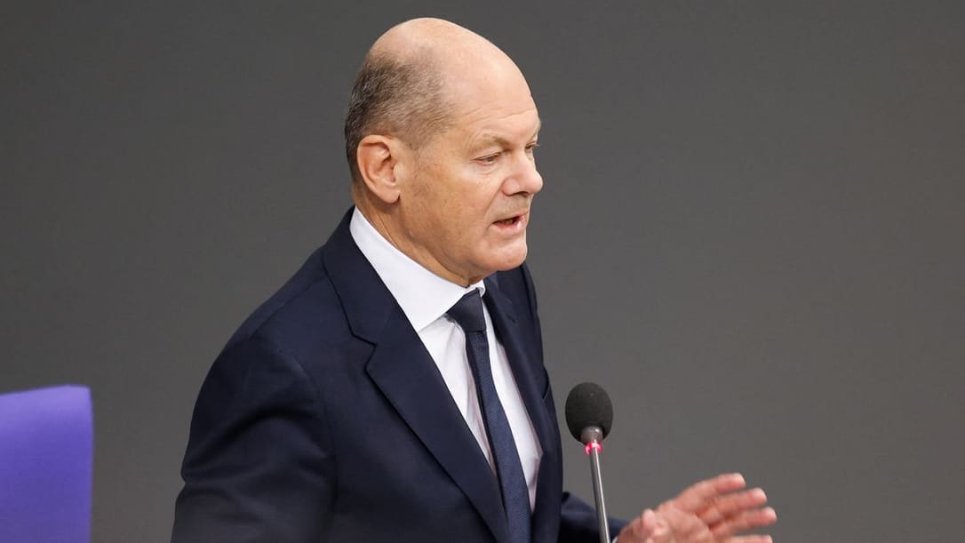 Olaf Scholz: Der Bundeskanzler regiert derzeit eine Minderheitsregierung aus SPD und Grünen.