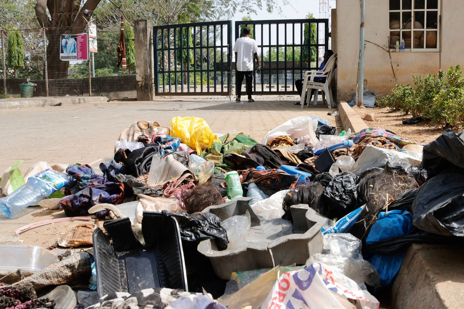 Szenen in Abuja: Eine Massenpanik in der Hauptstadt hatte mehr als zehn Todesopfer zur Folge.