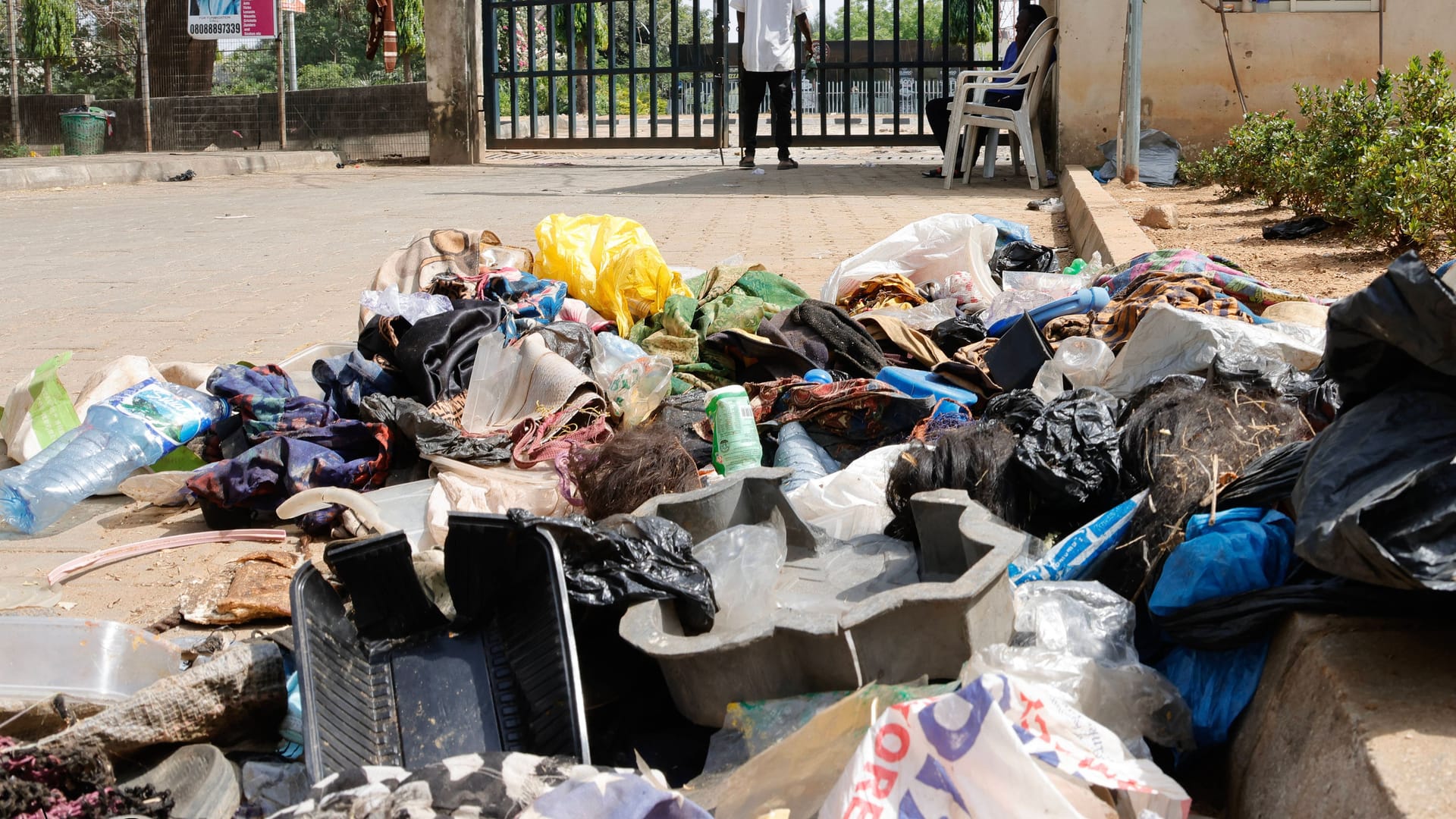 Szenen in Abuja: Eine Massenpanik in der Hauptstadt hatte mehr als zehn Todesopfer zur Folge.