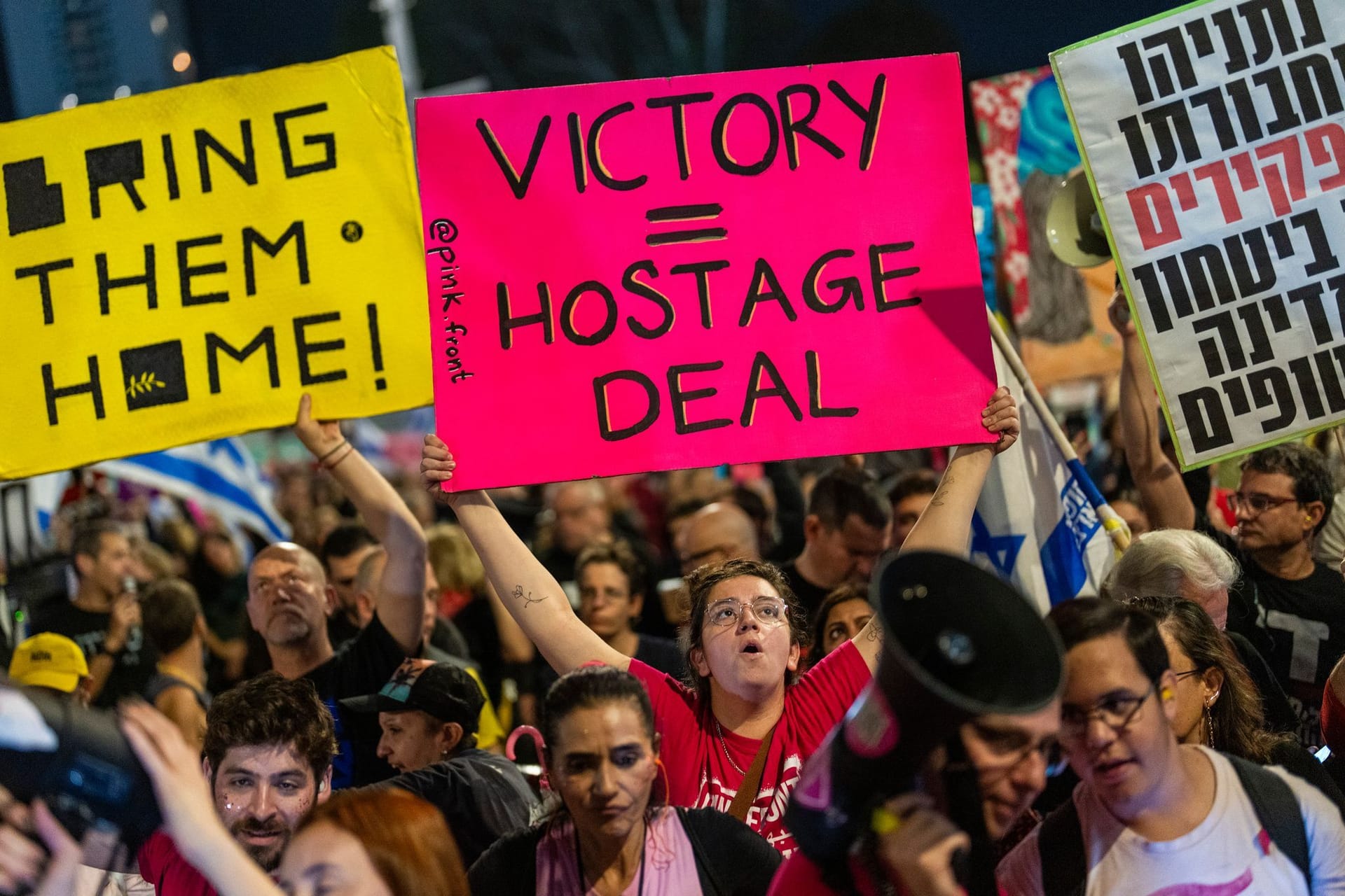 Nahostkonflikt - Proteste in Tel Aviv