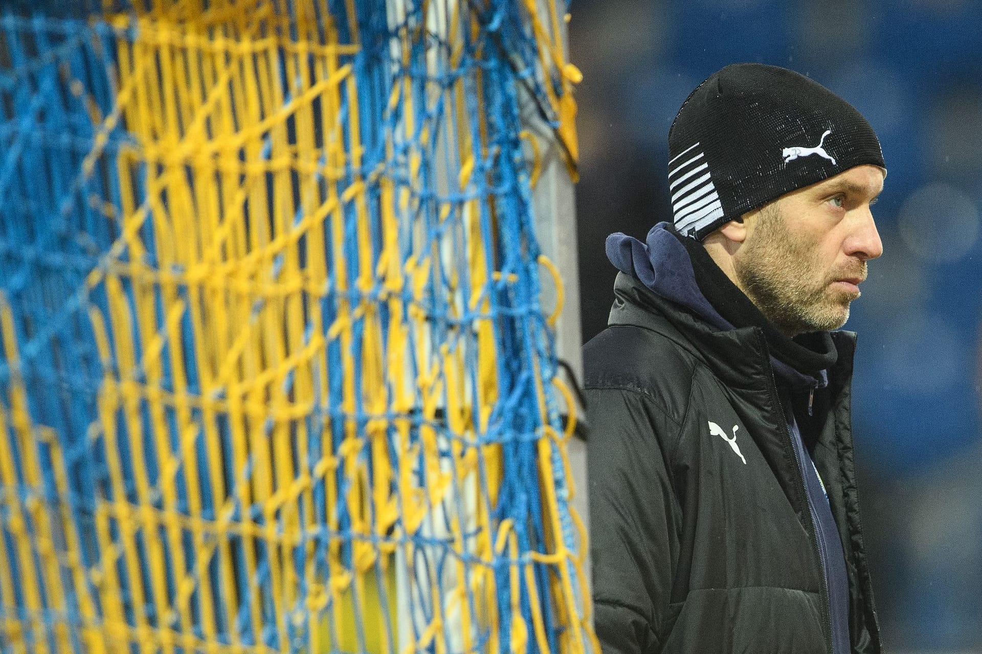 Trainer Daniel Scherning von Eintracht Braunschweig