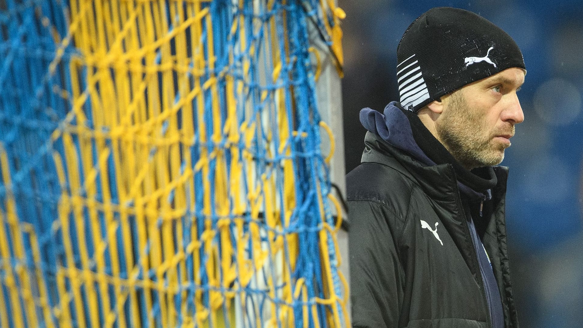 Trainer Daniel Scherning von Eintracht Braunschweig