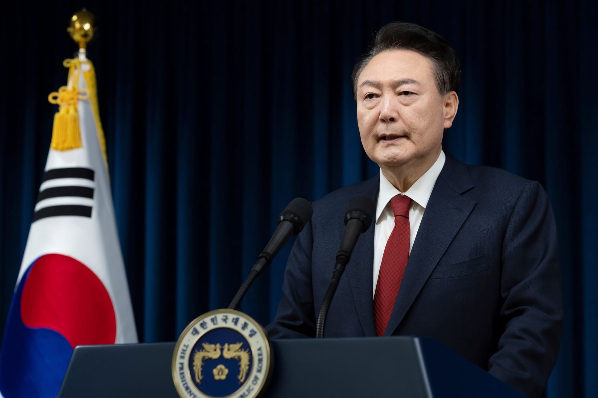 Präsident Yoon Suk Yeol