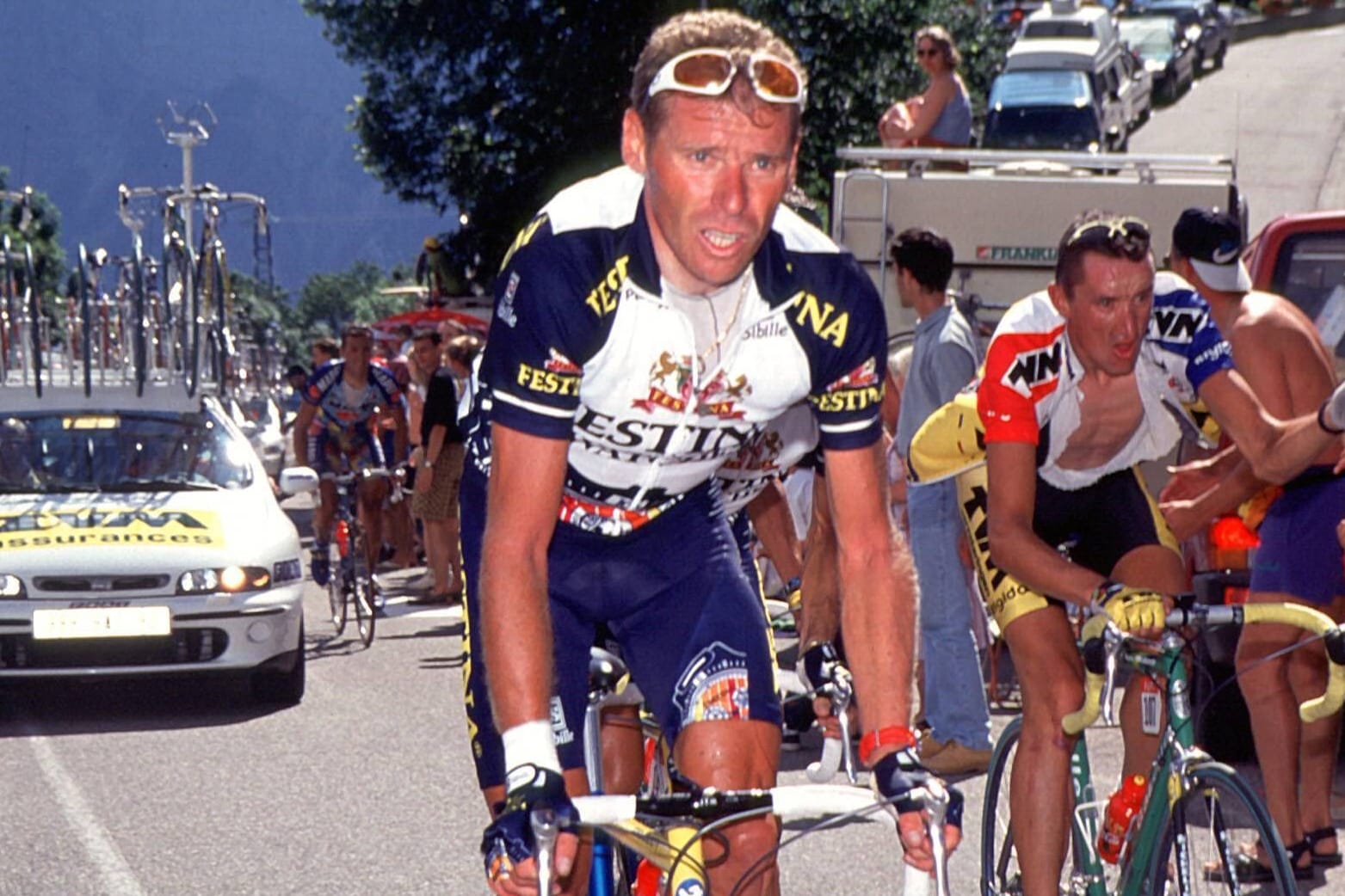 Pascal Hervé auf der Tour de France 1997: Der Franzose war zwischen 1994 und 2001 Profi.