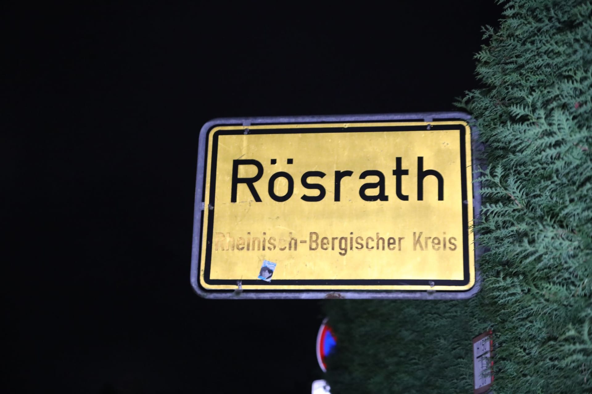 Ortseingangsschild Rösrath