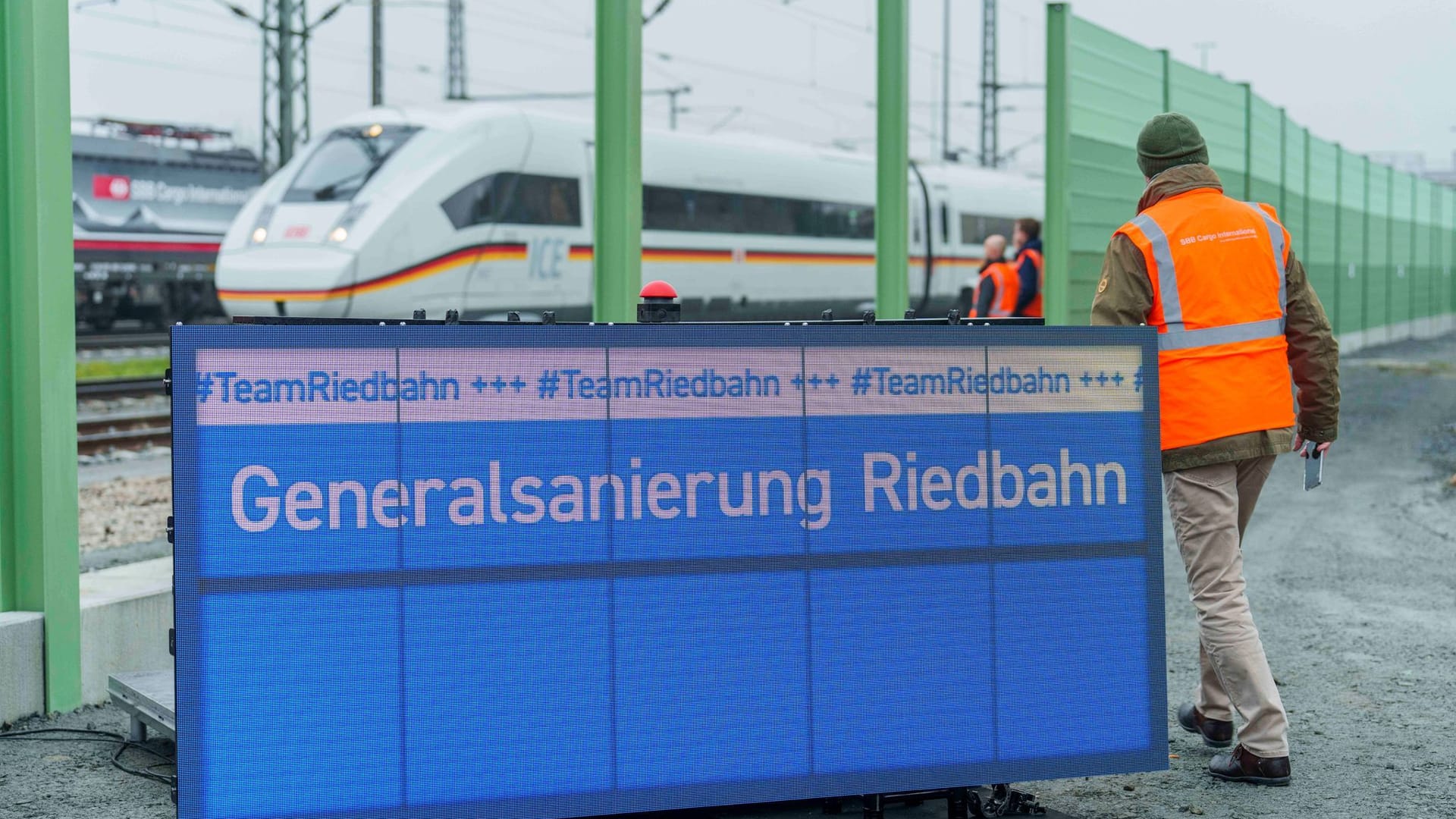 Abschluss Generalsanierung Riedbahn