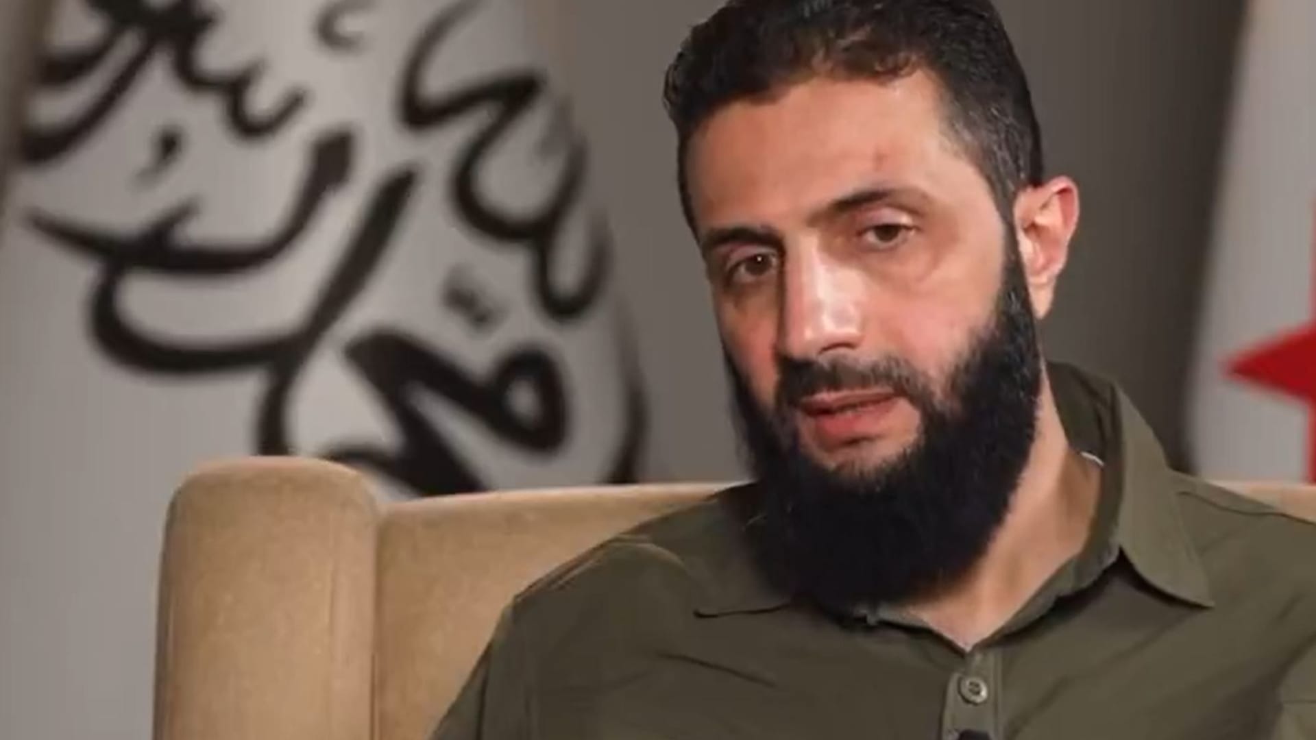 Der syrische Rebellenführer Abu Mohammed al-Dschulani im CNN-Interview: "Wir sprechen nicht über die Herrschaft von Einzelpersonen oder persönliche Launen".