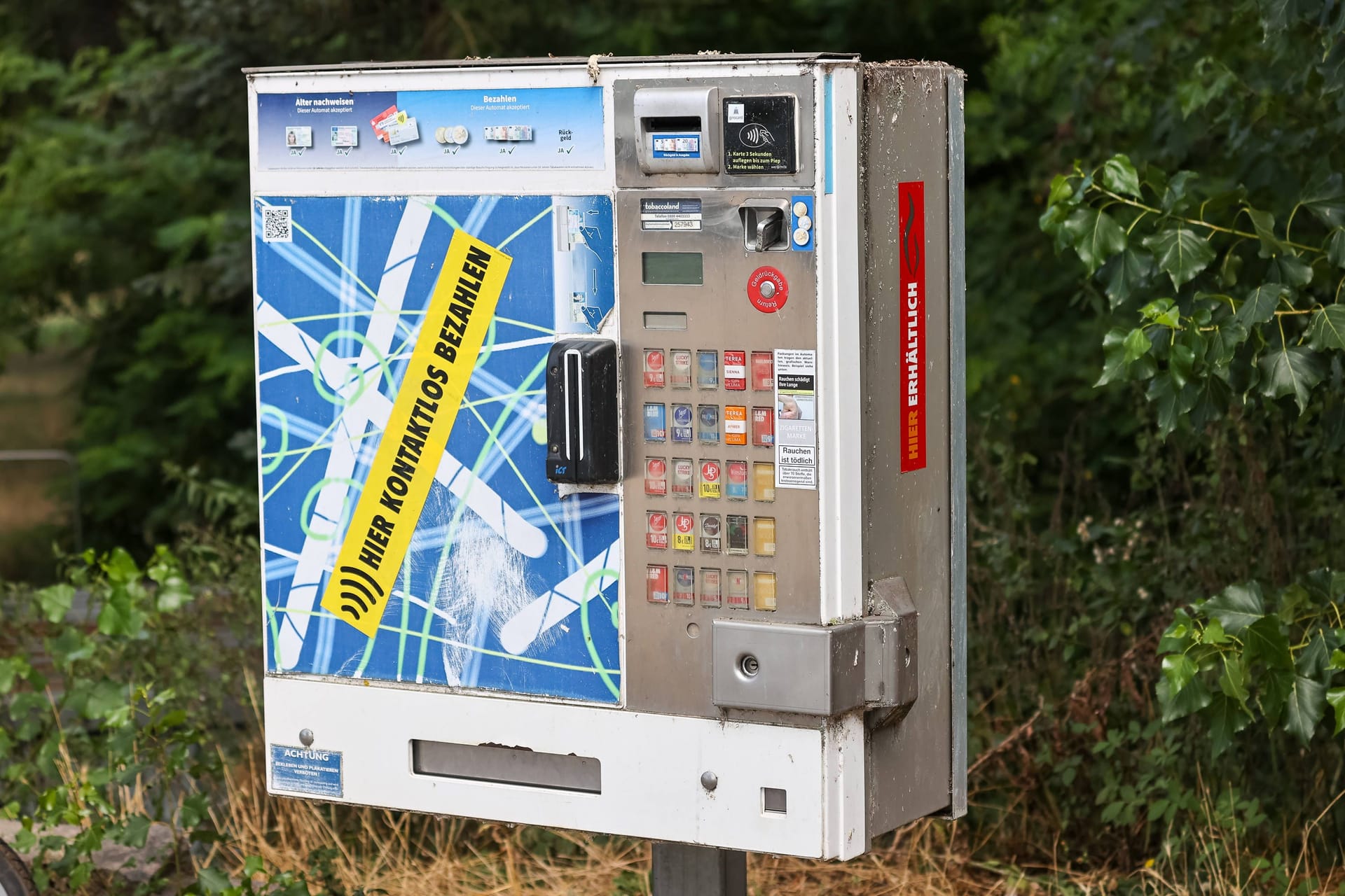 Ein Zigarettenautomat (Archivbild):