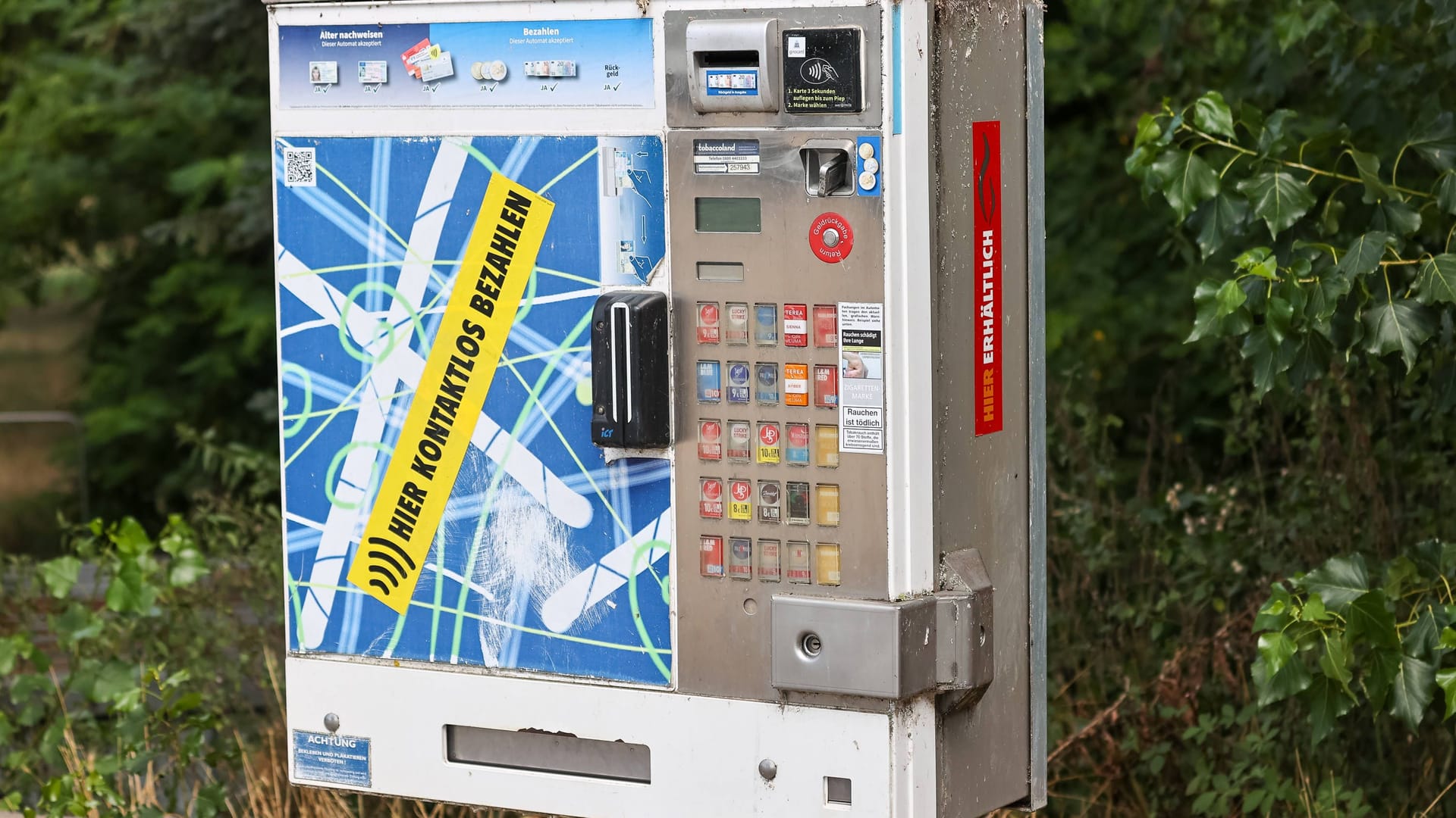 Ein Zigarettenautomat (Archivbild):