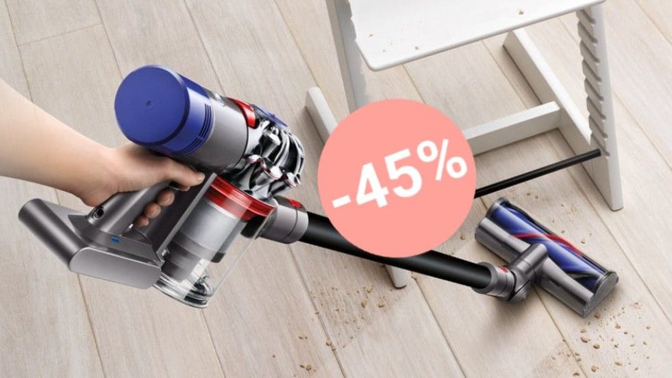 Zum Tiefpreis: Holen Sie sich den leistungsstarken Akkusauger von Dyson für weniger als 250 Euro.