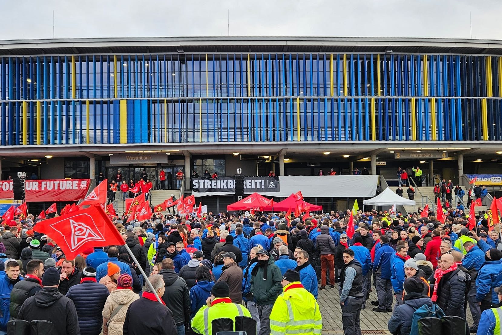 Warnstreik an deutschen Volkswagen-Standorten - Braunschweig