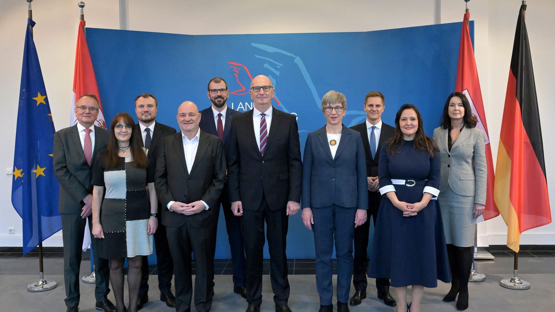 Landtag Brandenburg - neue Landesregierung