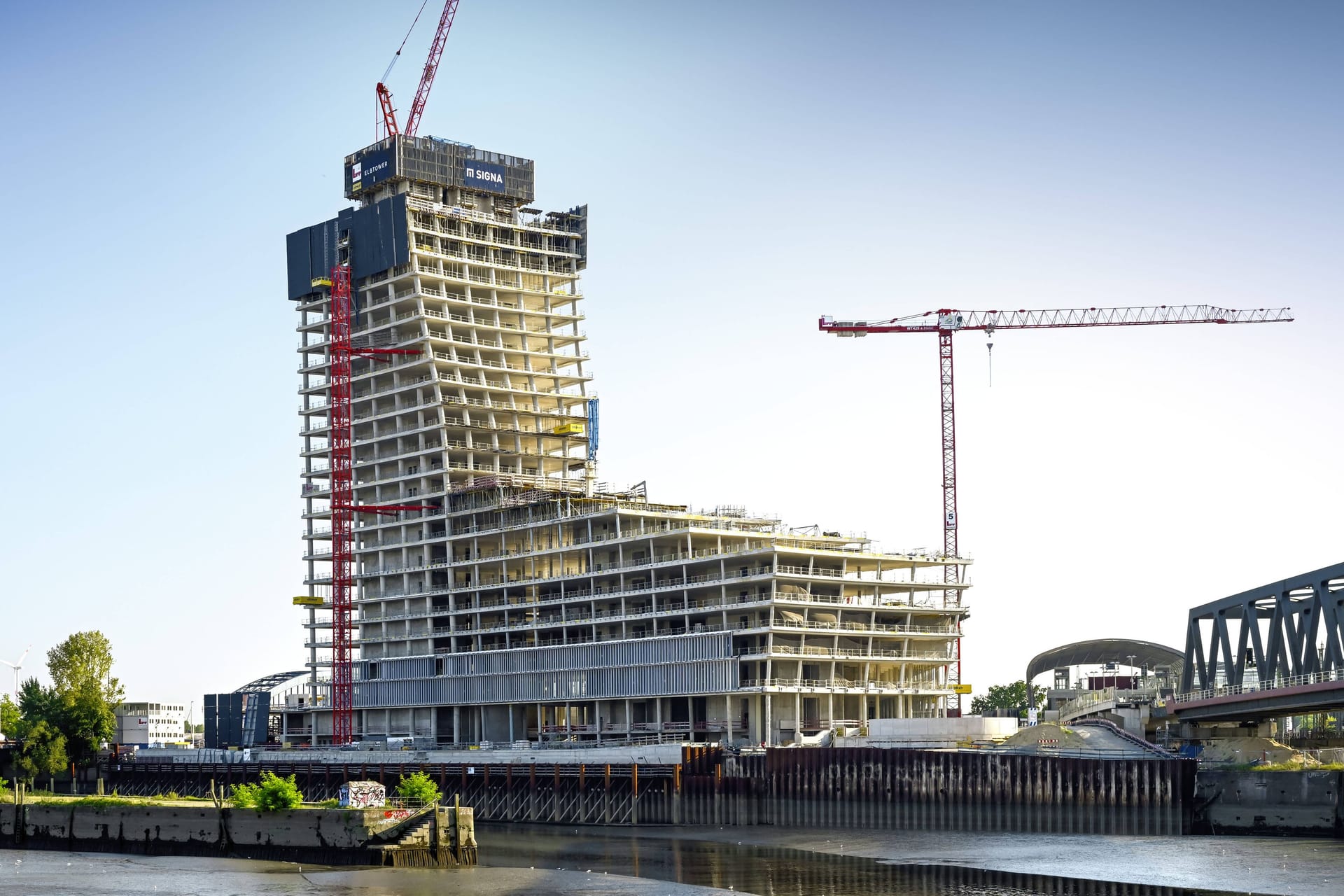 Das Hamburger Immobilienunternehmen Becken hat sich den Zuschlag für den Elbtower gesichert.