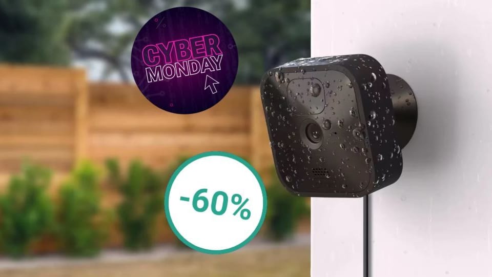 60 Prozent Rabatt: Die Blink-Outdoor-Überwachungskamera ist am Black Friday radikal reduziert.