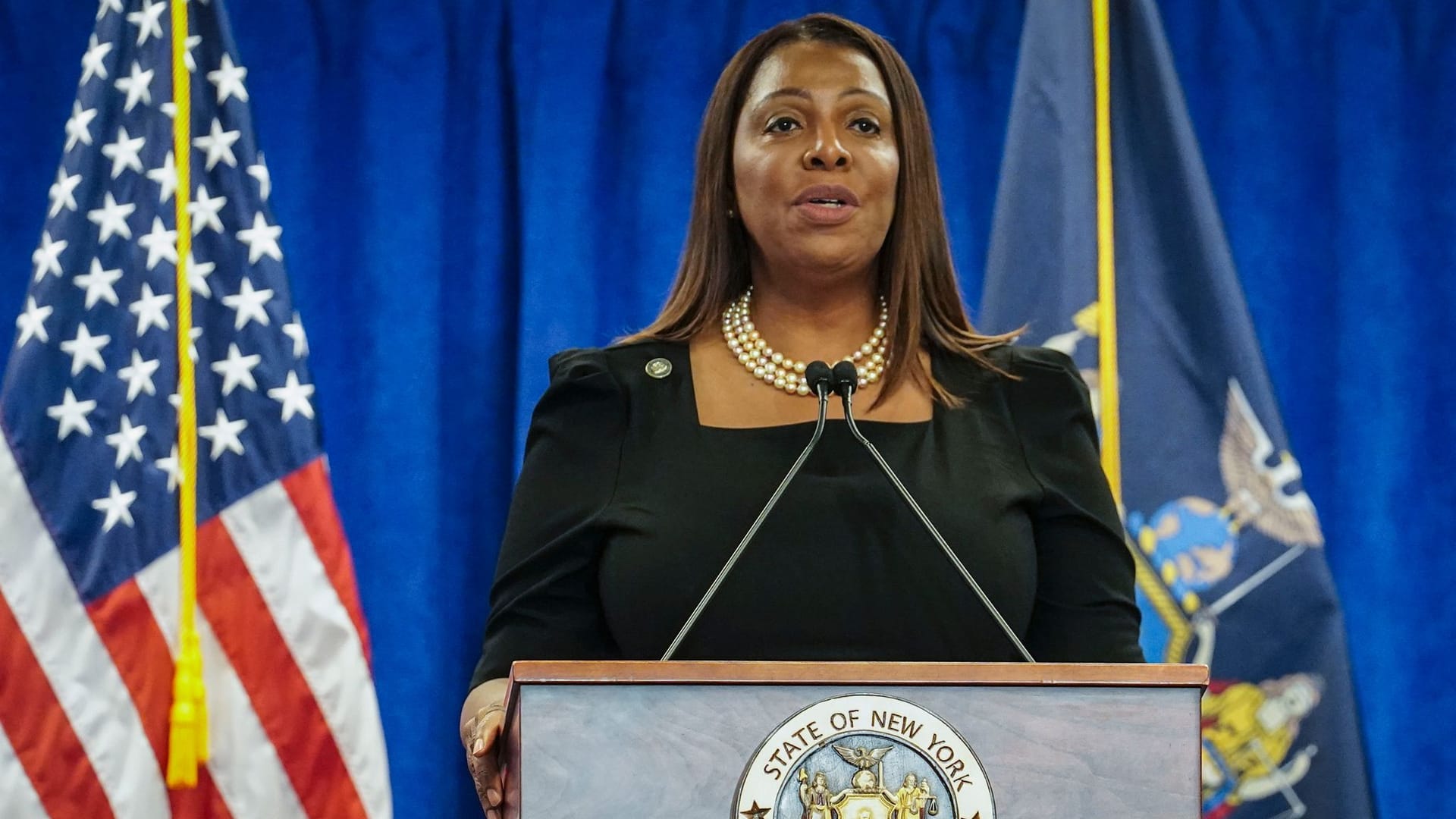 New Yorker Generalstaatsanwältin Letitia James