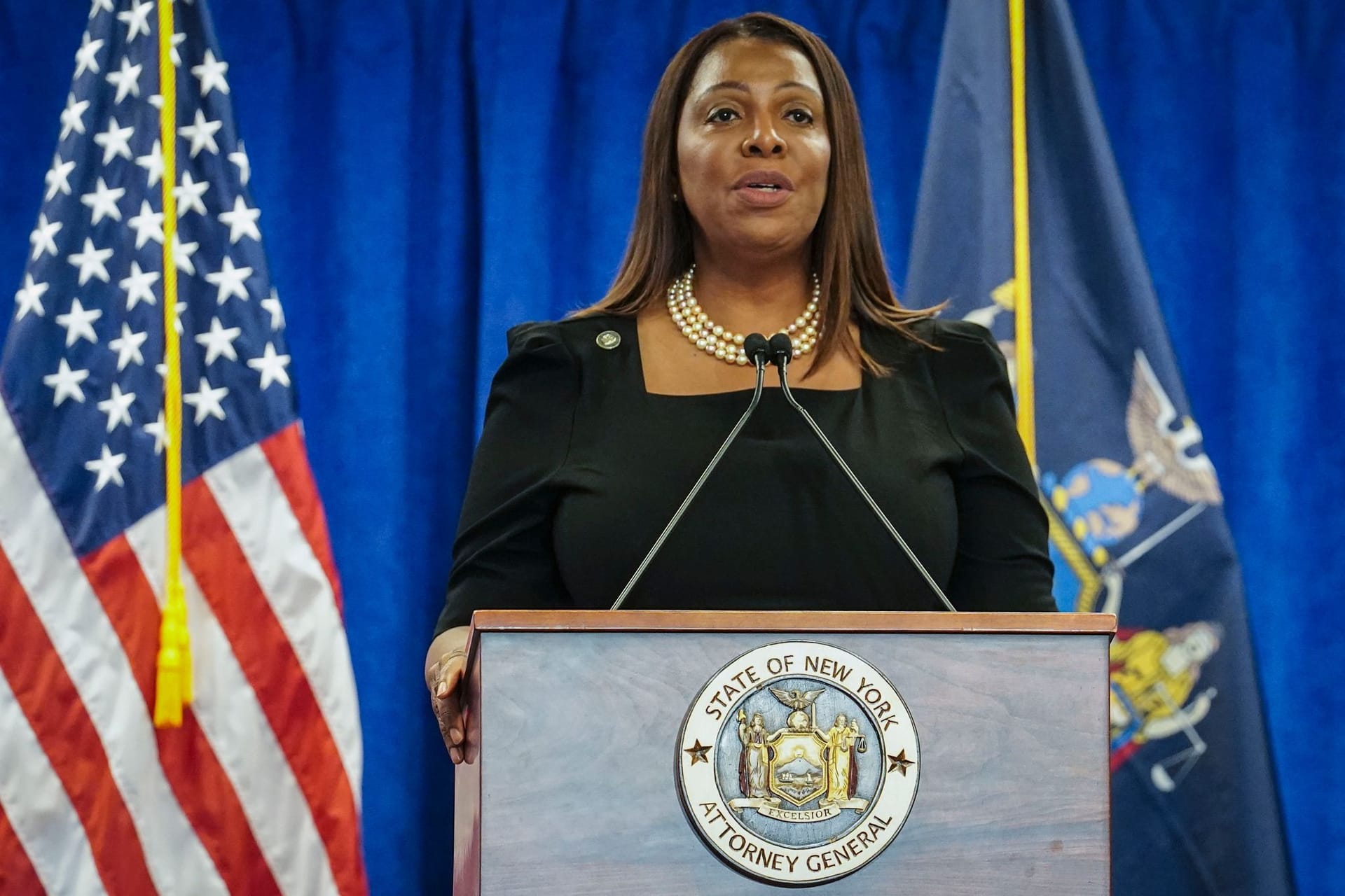 New Yorker Generalstaatsanwältin Letitia James