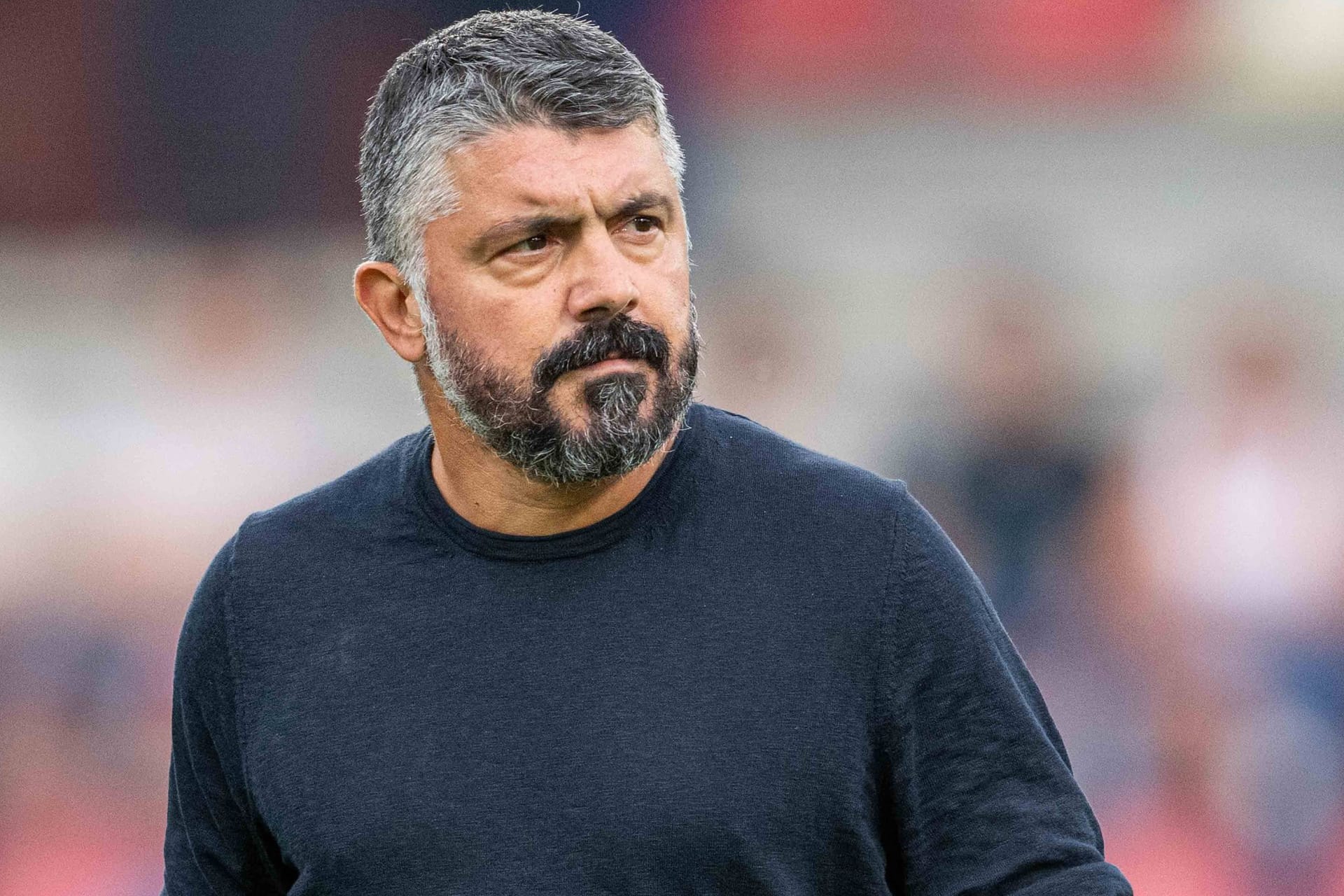 Gennaro Gattuso mit dem Vollbart: So kennt man den italienischen Trainer eigentlich.