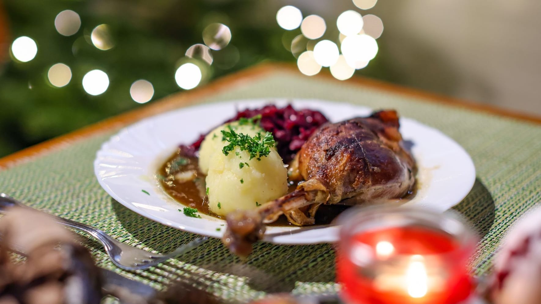 Weihnachten - Gänsebraten