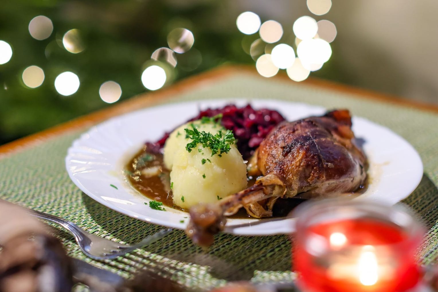 Weihnachten - Gänsebraten