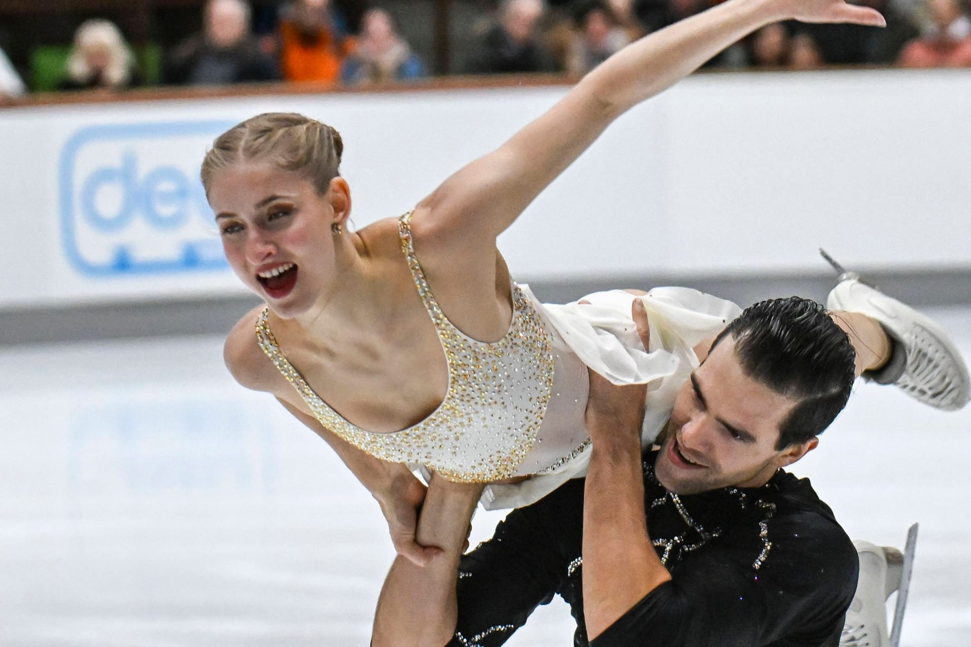 Minerva-Fabienne Hase: Sie konnte mit ihrem Partner Nikita Volodin ihren Titel verteidigen.