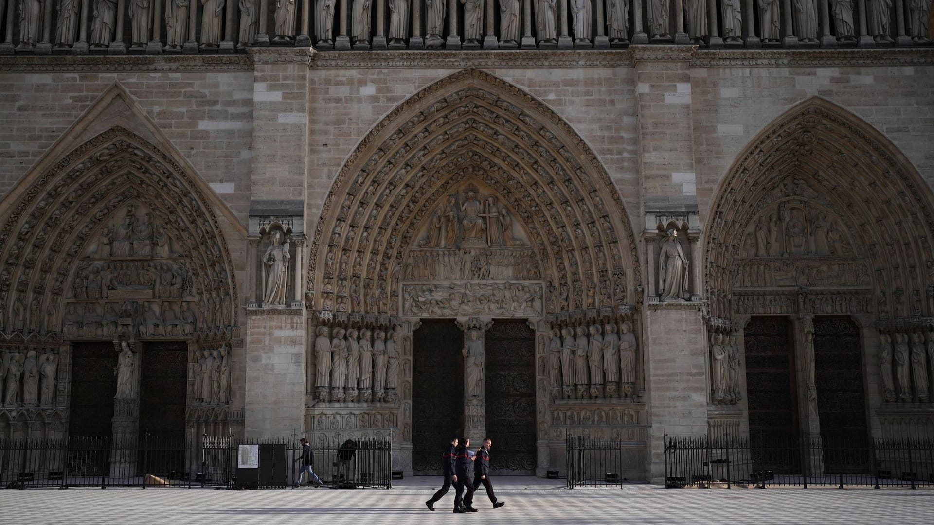 Wiedereröffnung Pariser Kathedrale Notre-Dame