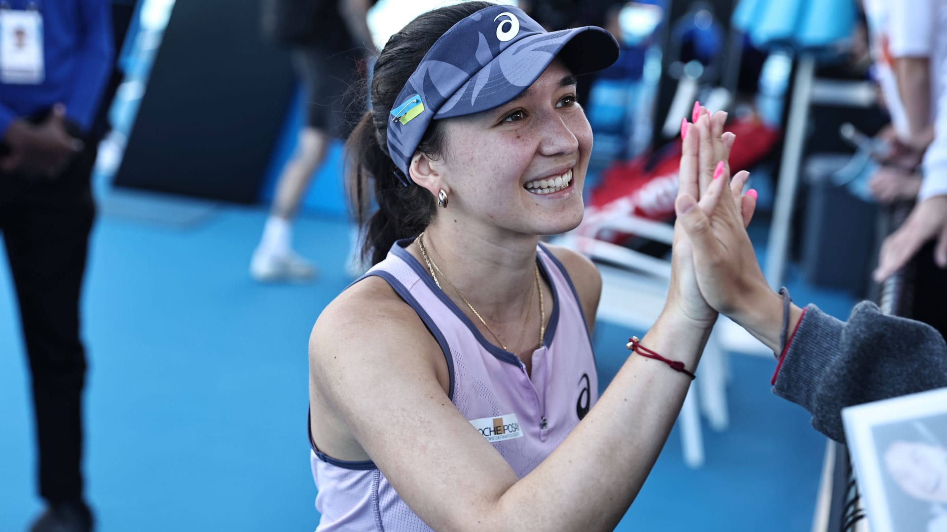 Eva Lys: Die Hamburgerin erobert bei den Australian Open die Herzen der Tennis-Fans weltweit.