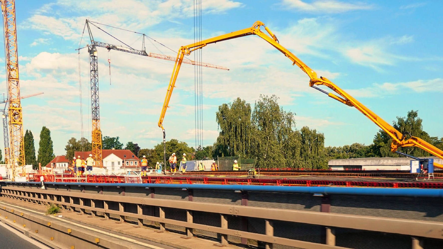 Ausbau des Südschnellweges (Symbolbild): Die Arbeiten werden noch einige Jahre dauern.