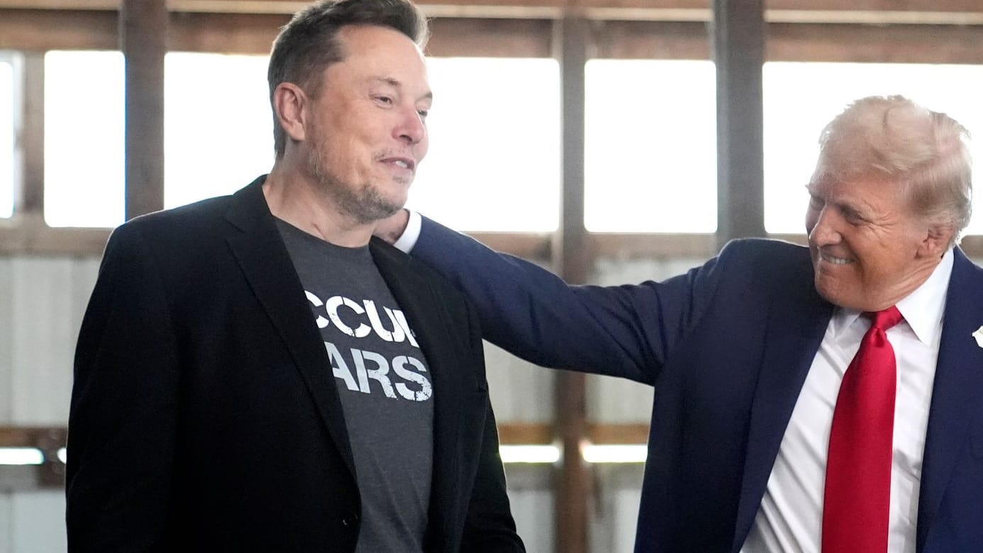 Elon Musk und Donald Trump: Sie waren für kurze Zeit unzertrennlich. (Archivbild)