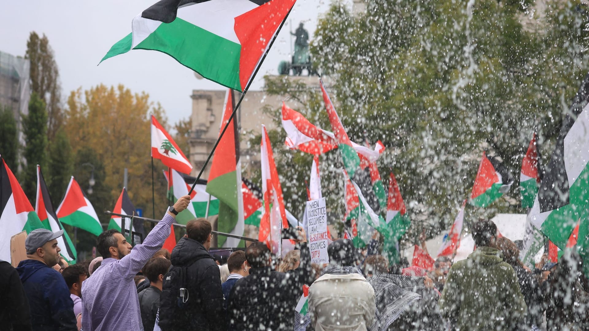 Propalästinensische Demonstration in München